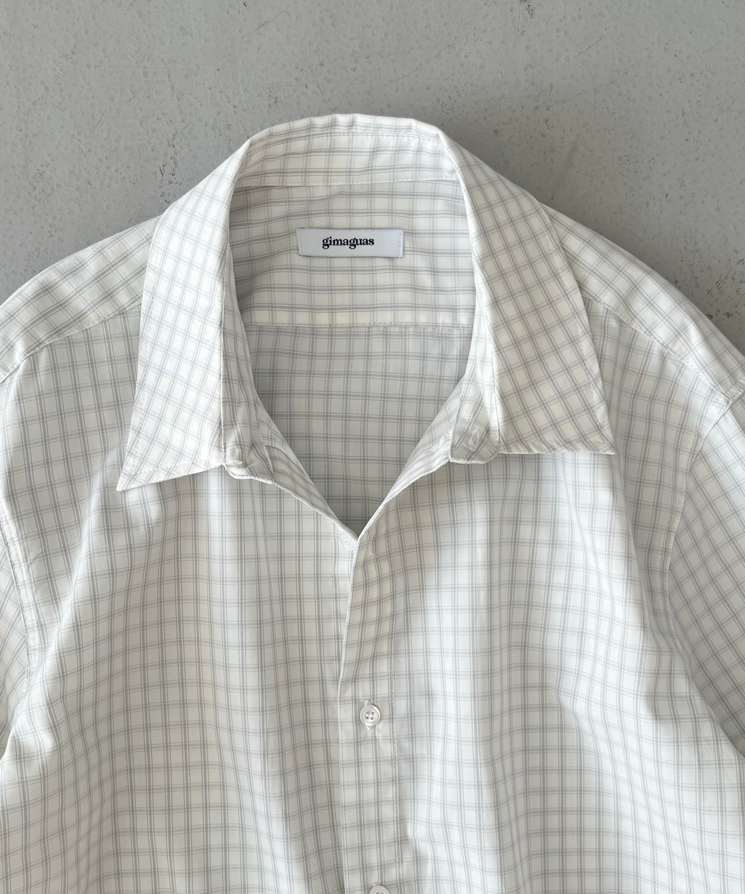 Gimaguas Suli ls shirt women "WHITE-GREY"