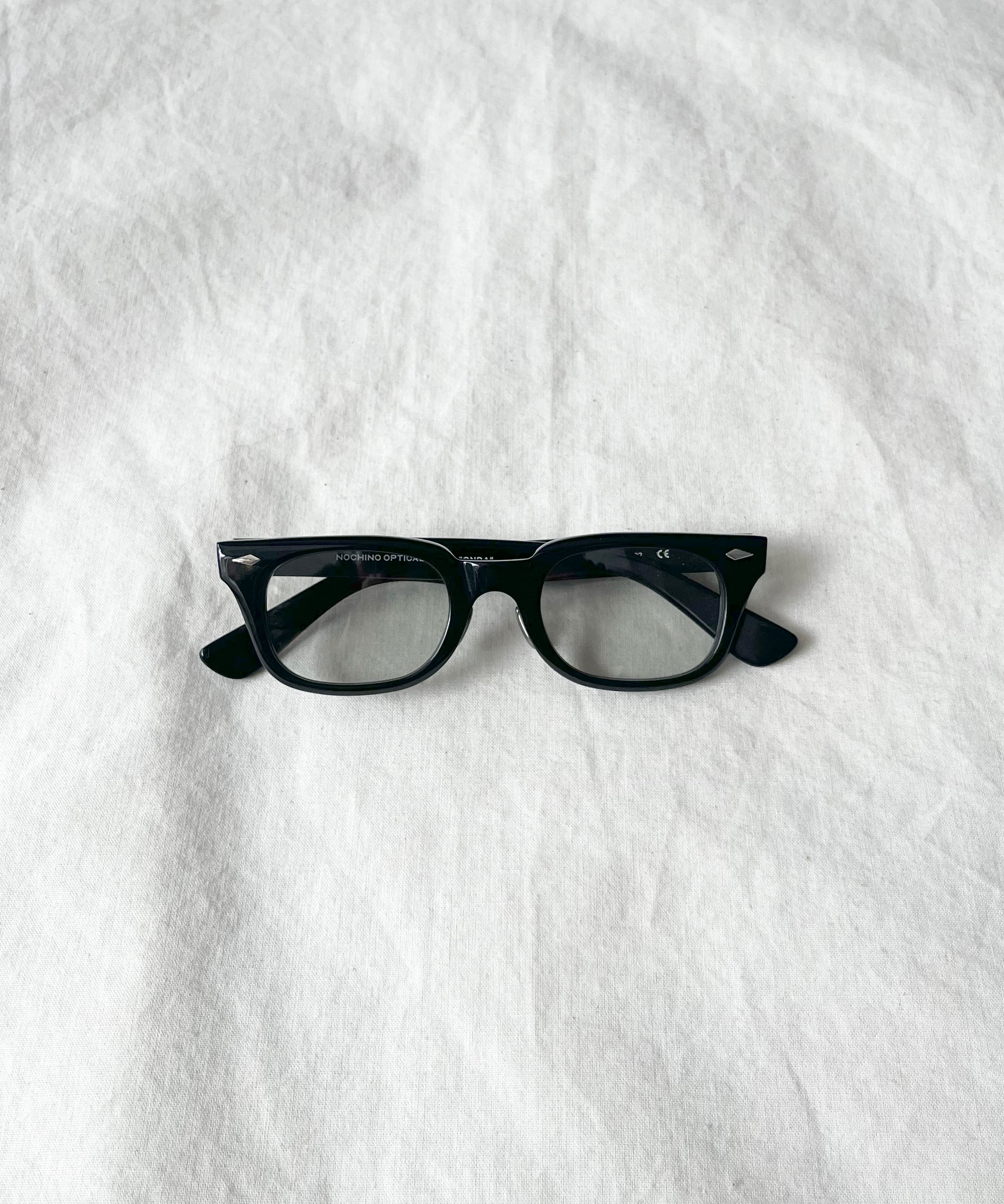 NOCHINO OPTICAL "Onda" "GLOSS BLACK × GREY GREEN TO D.GREY"