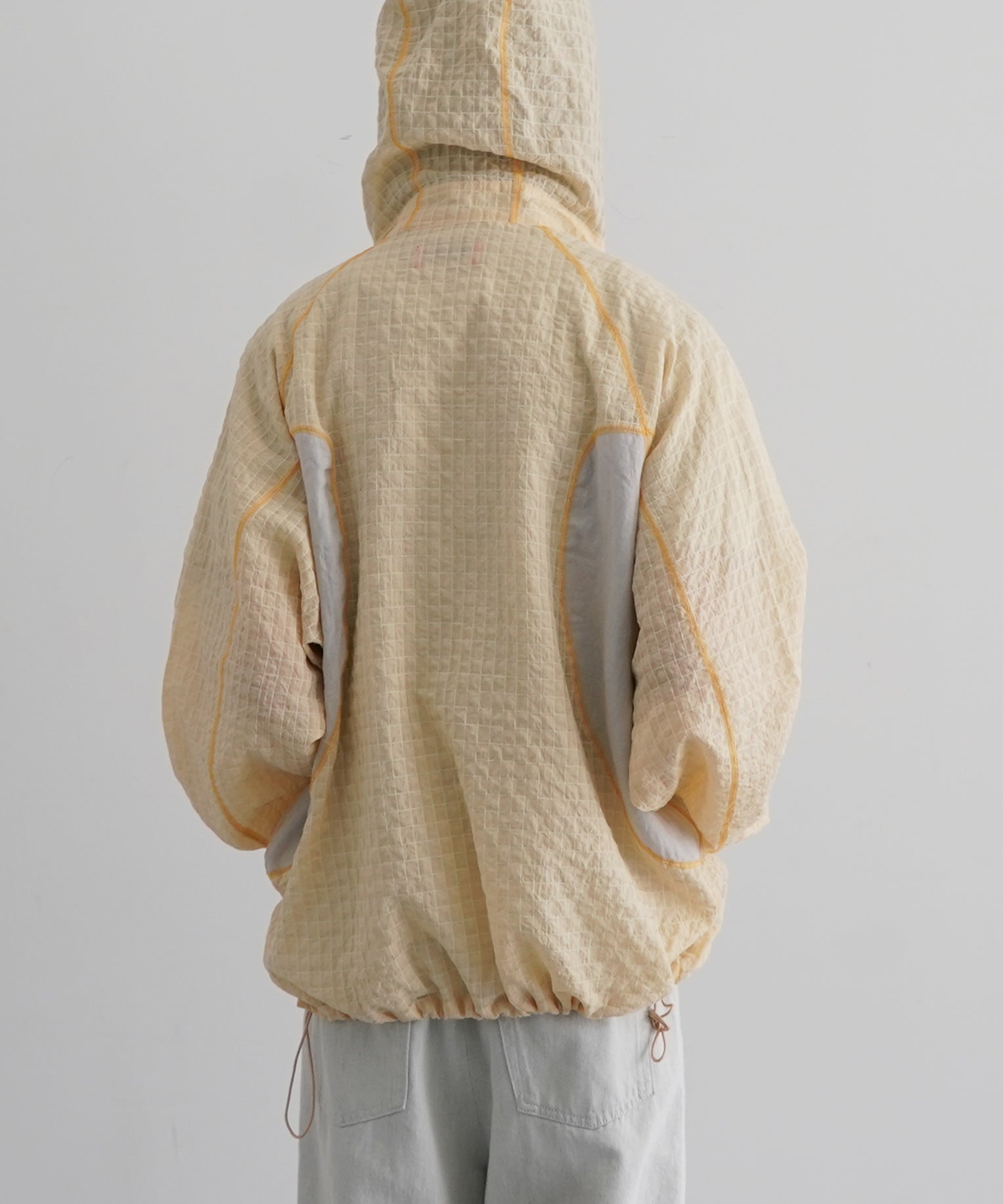 Laid.B Diver seam parka "BEIGE"