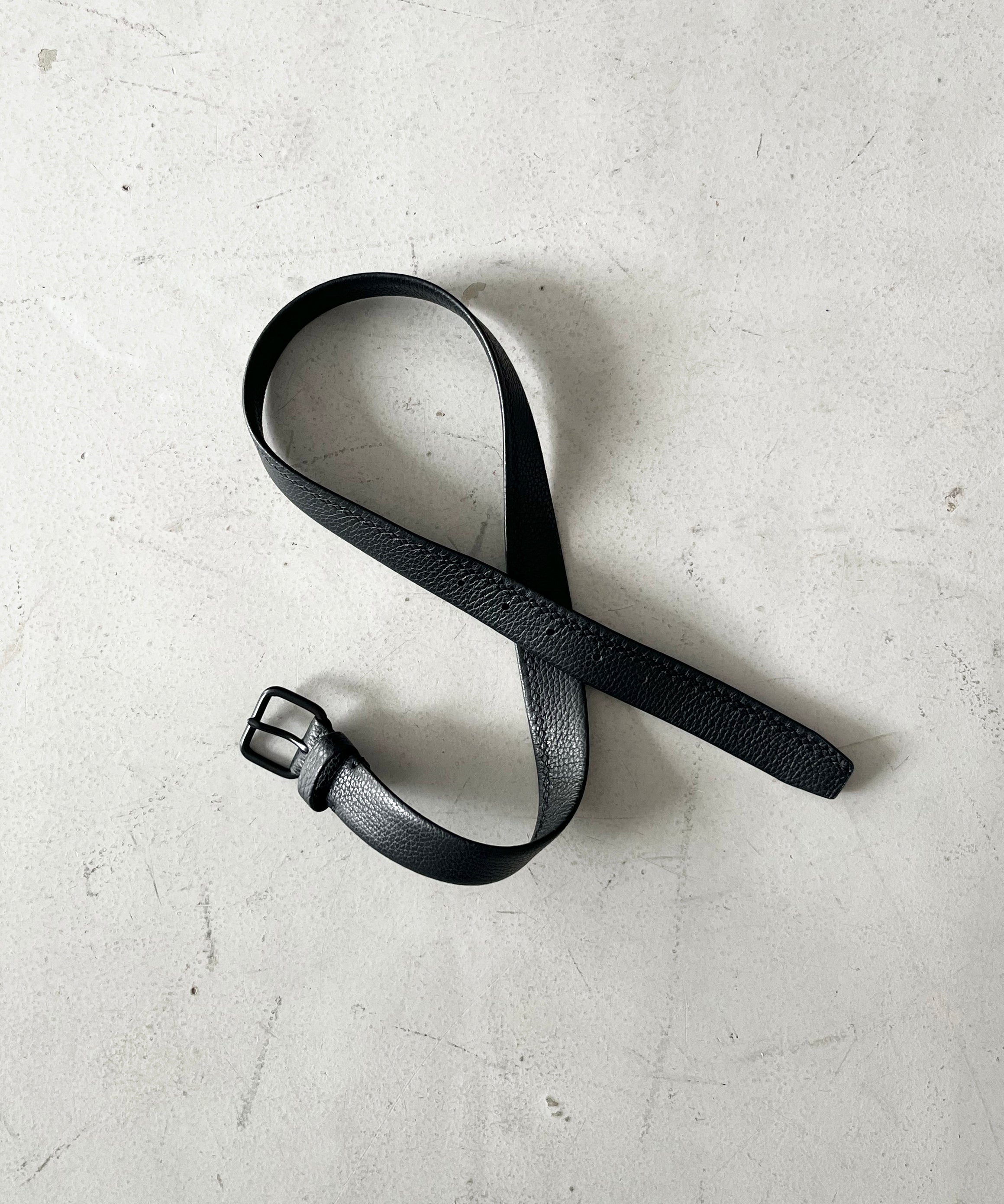 KAIKO【カイコー】Grain leather belt 