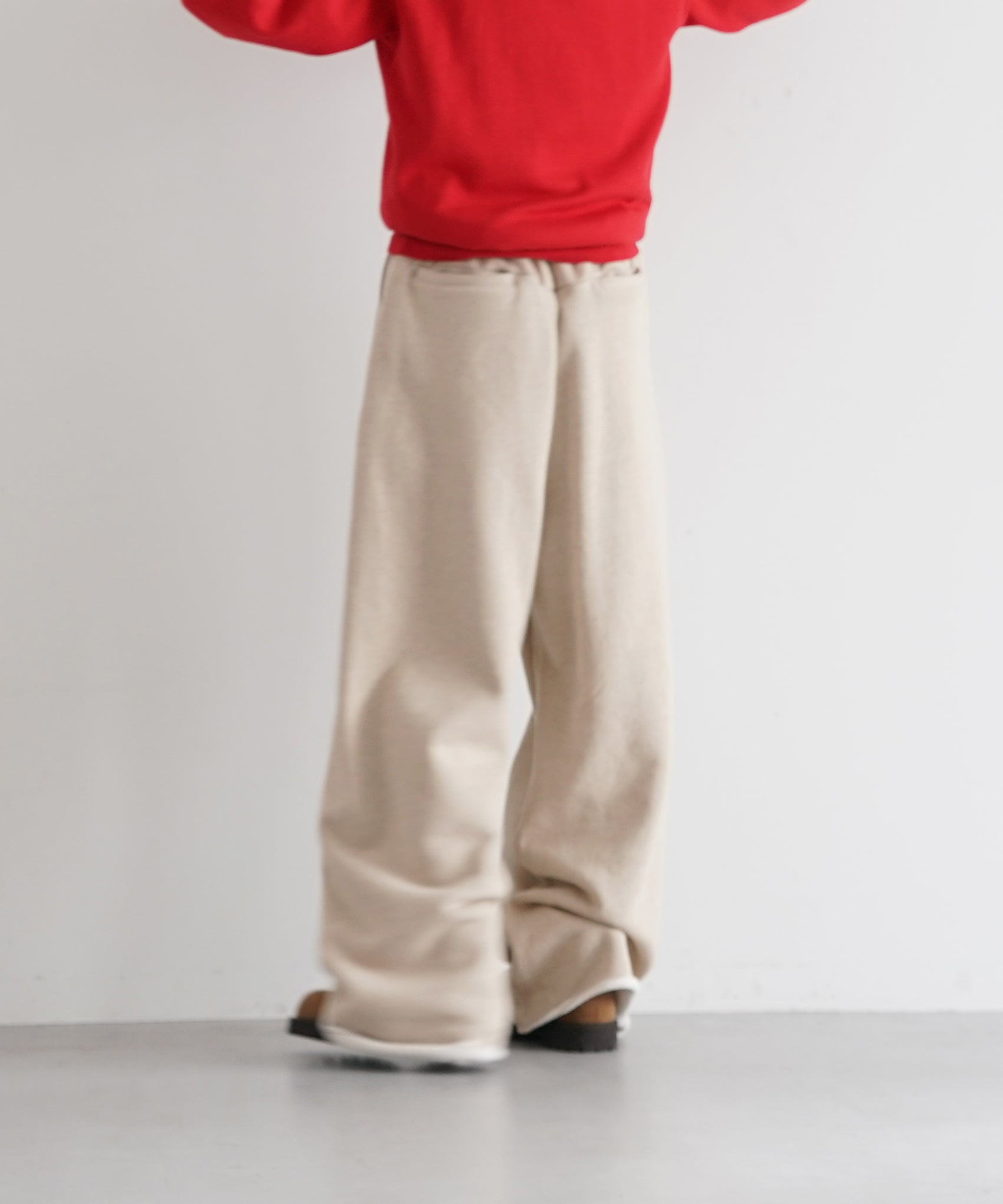 ENTIRE STUDIOS Full sweatpant "WASHED BLACK"