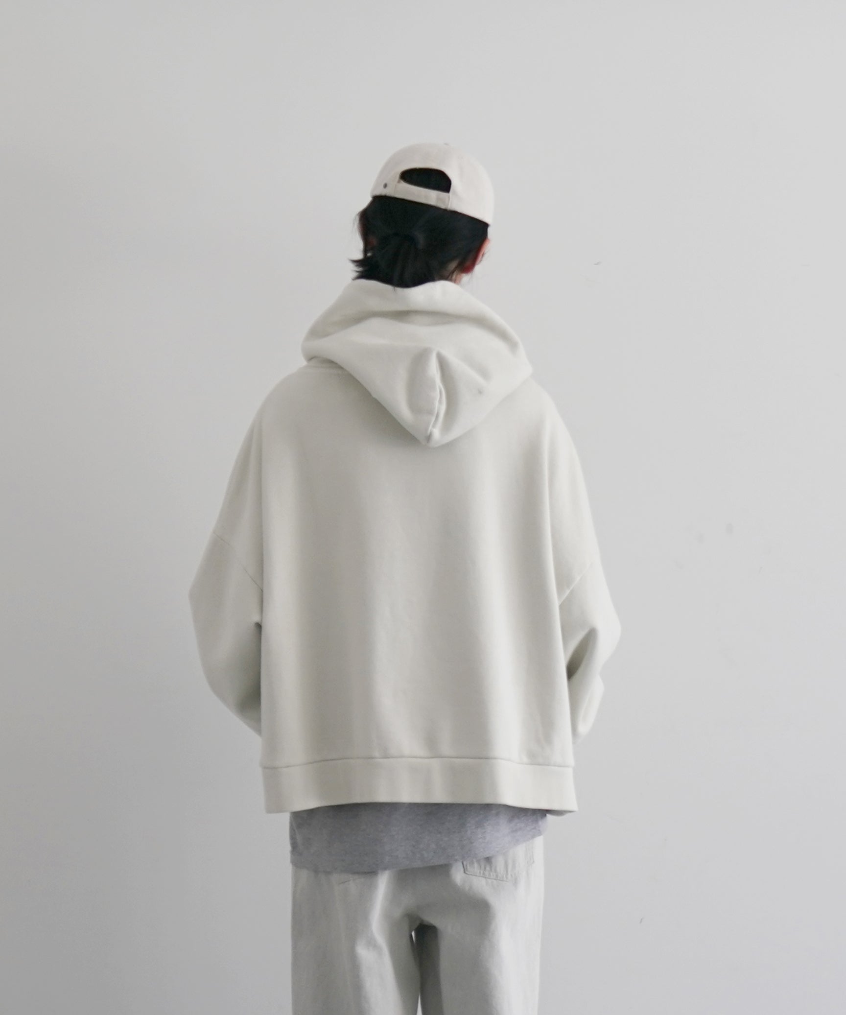 ENTIRE STUDIOS Heavy hood "SILVER"