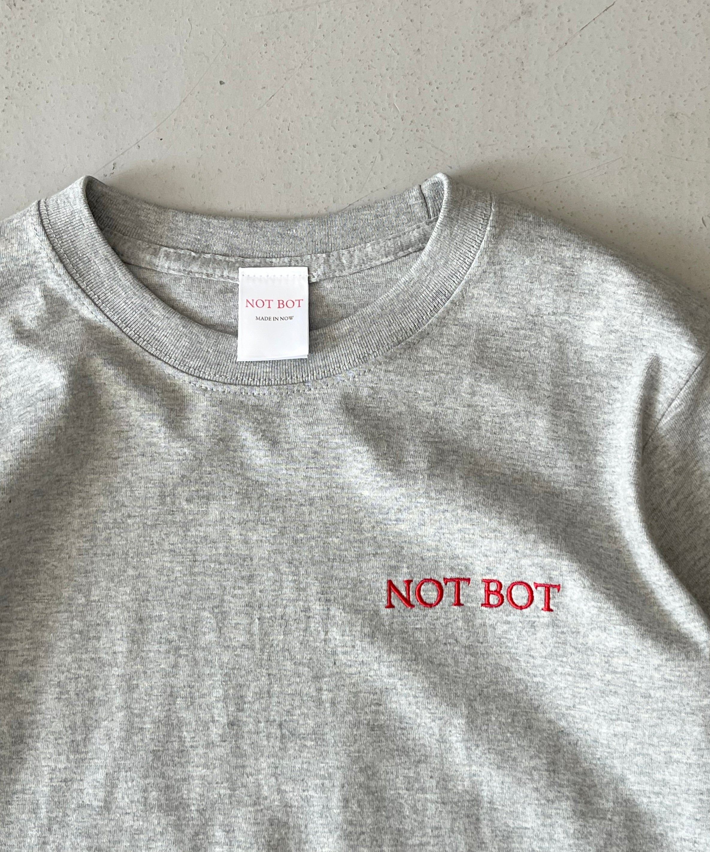 NOT BOT NOT BOT Logo t-shirt 