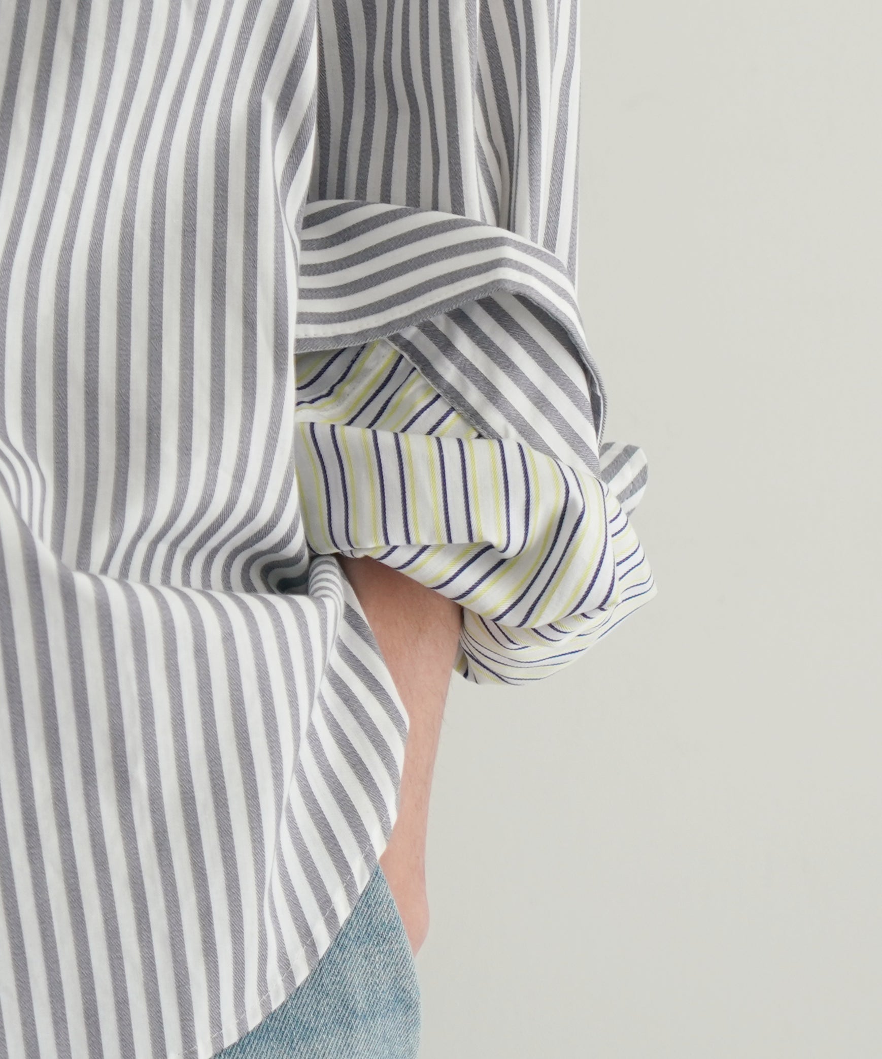 well 10-Buttons shirt "STRIPE"