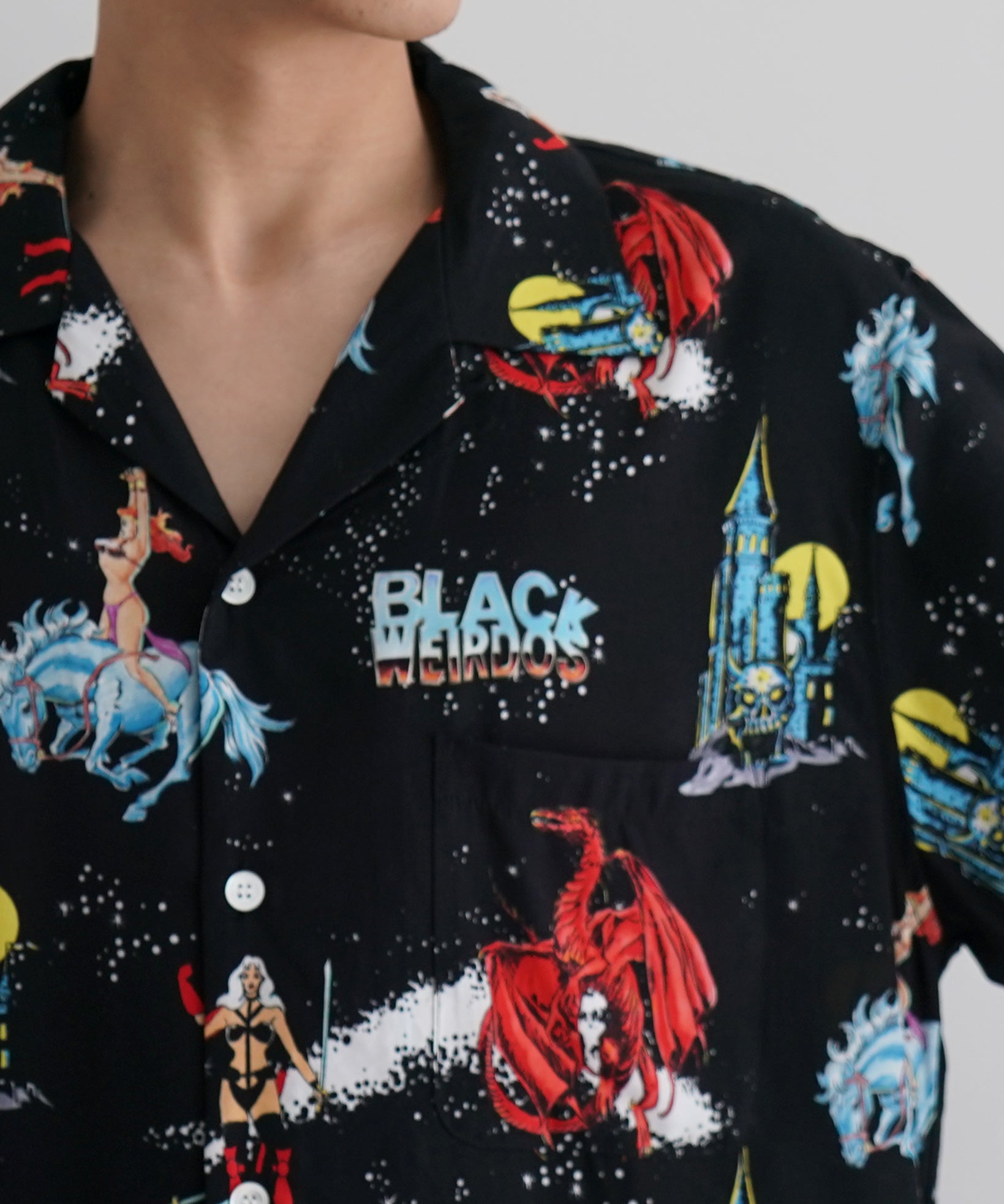 Black Weirdos ブラックウィドー 半袖シャツ