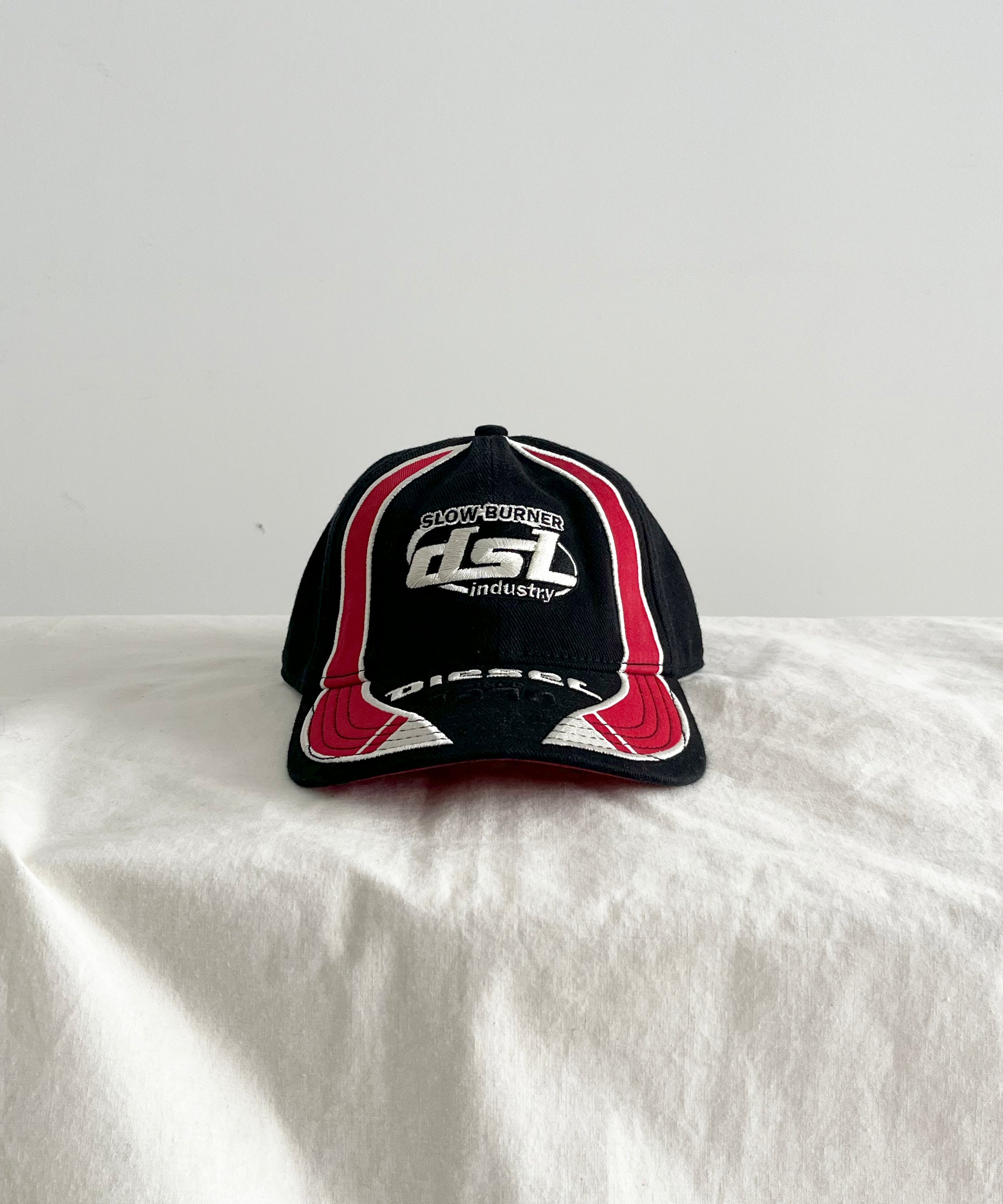 DIESEL Baseball cap with embroidered detail "BLACK"