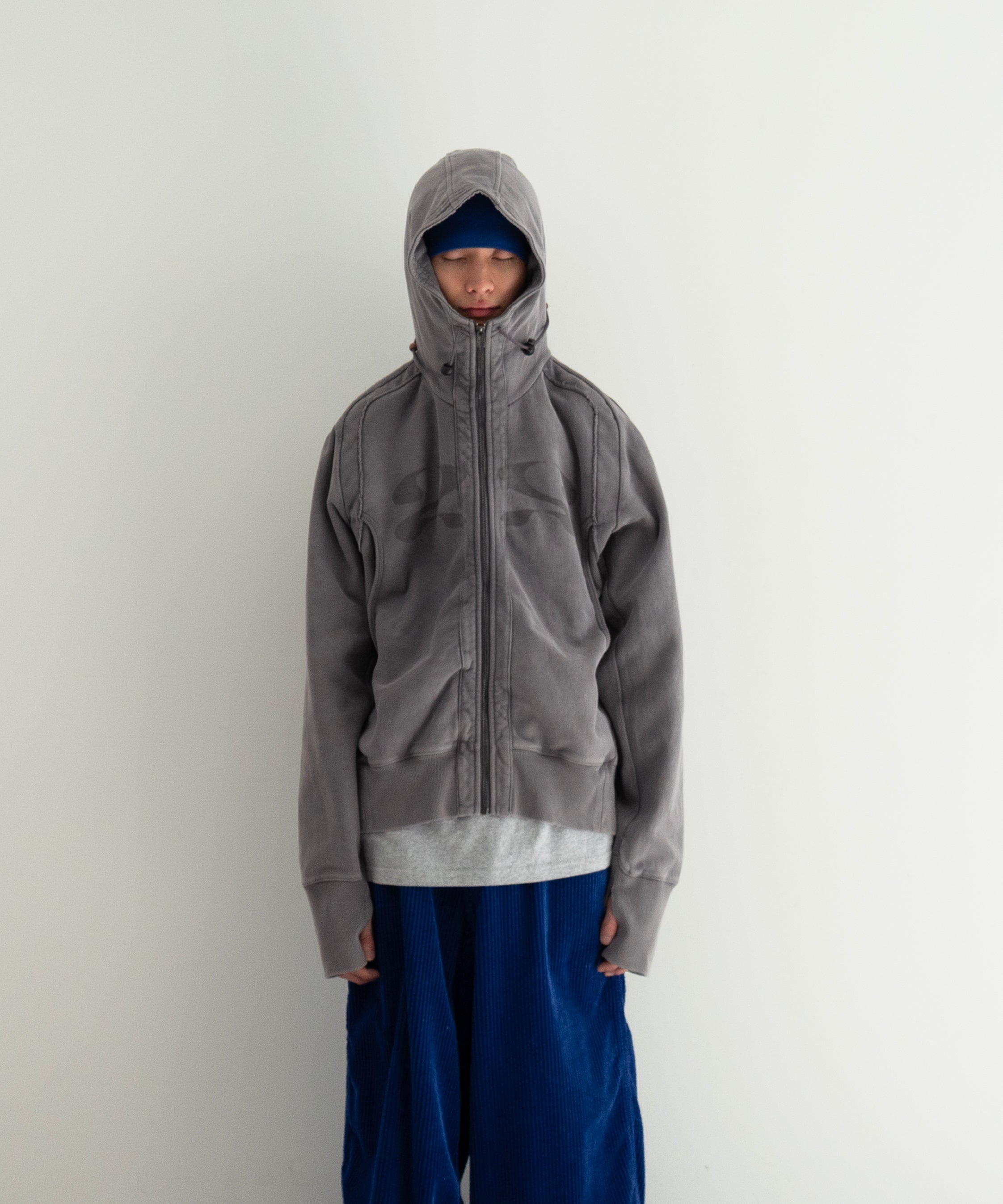 トップス jian ye 25aw hoodie grey size M JIAN YE - 【25AW】25 フーディー パーカー / 25 HOODIE / グレー | STORY