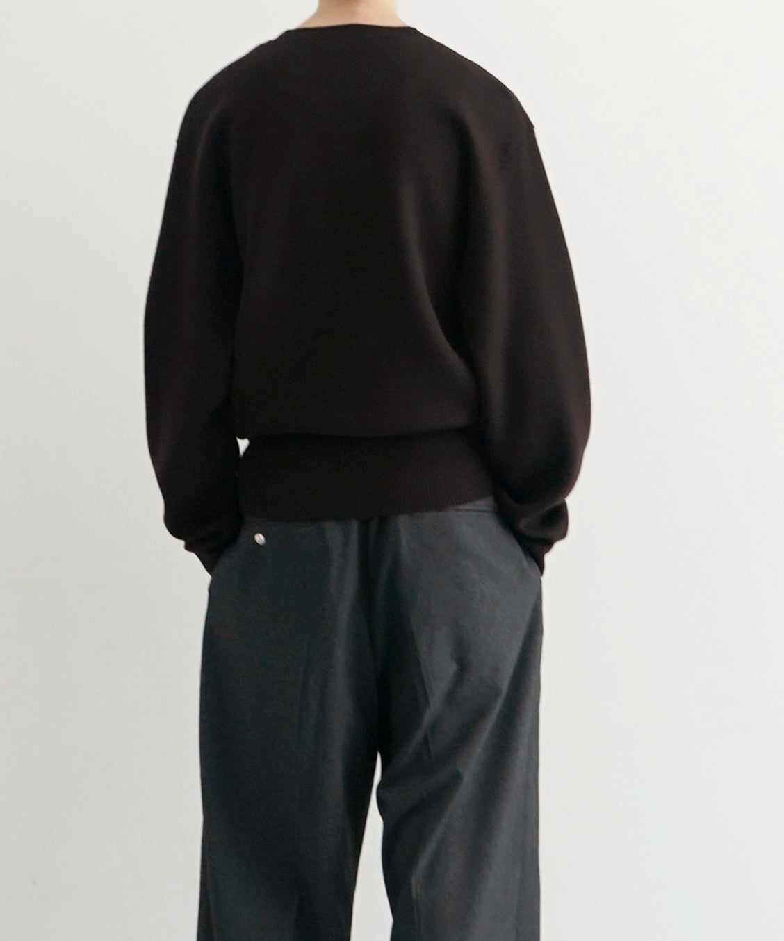 Omar Afridi Jane sweater "DARK BROWN"