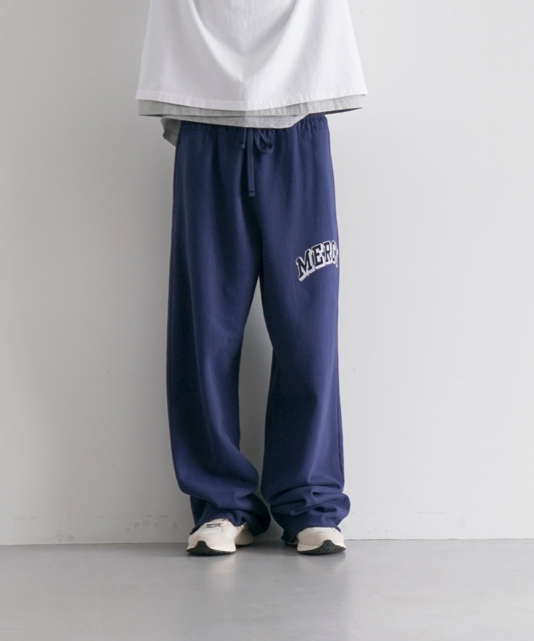 Basketcase Mercy, lounge pants  "NAVY BLUE"
