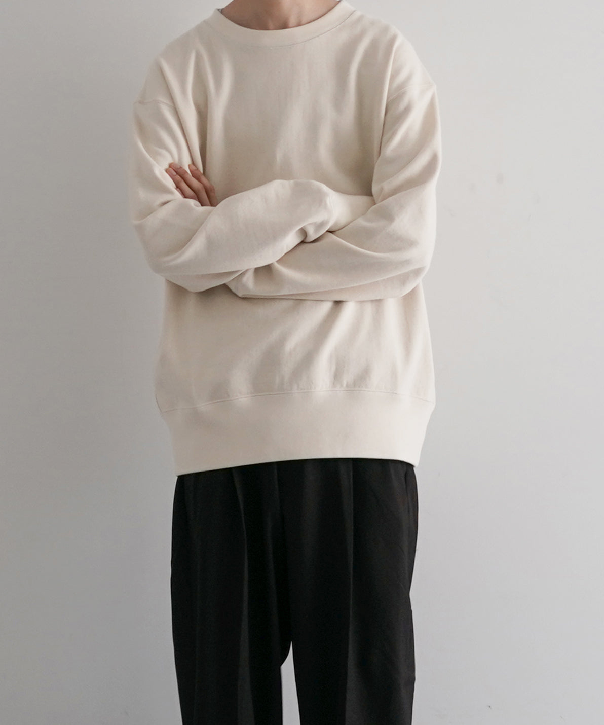 OLD FOLK HOUSE Jewelry sweatshirt "GRAY"