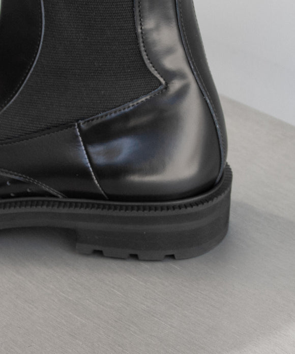 KAIKO × MIDORIKAWA RYO Side gore boots "BLACK"