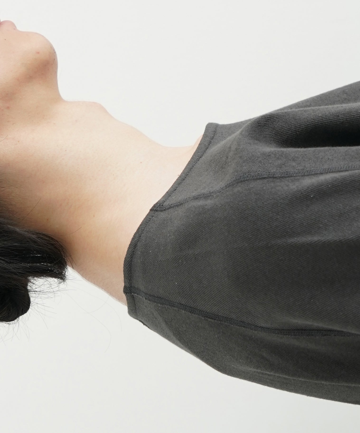 OPPOSE DUALITY Long sleeve t-shirt cotton "GRAY"