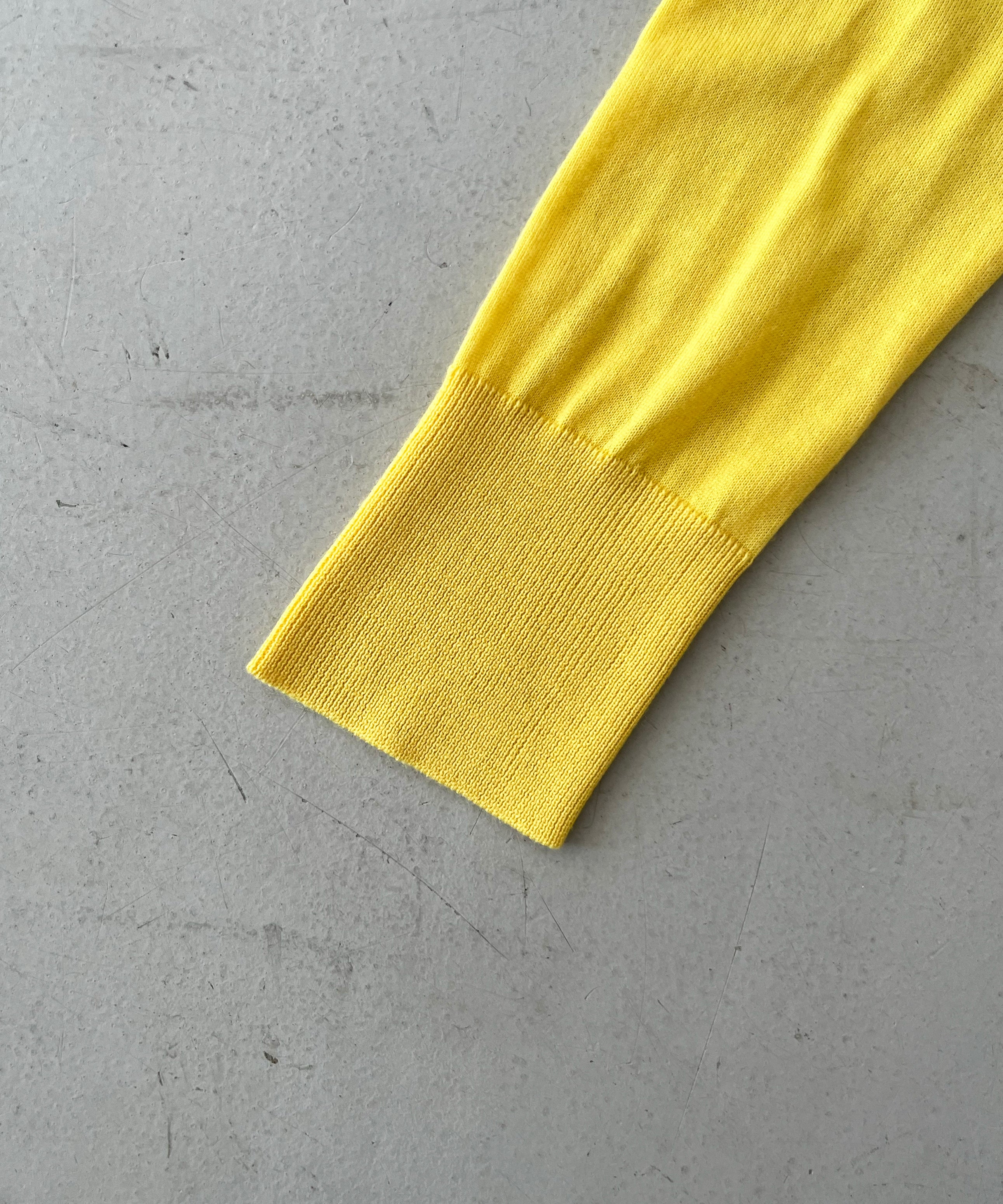 Fax Copy Express Summer garden ultra-thin fitted top "YELLOW"