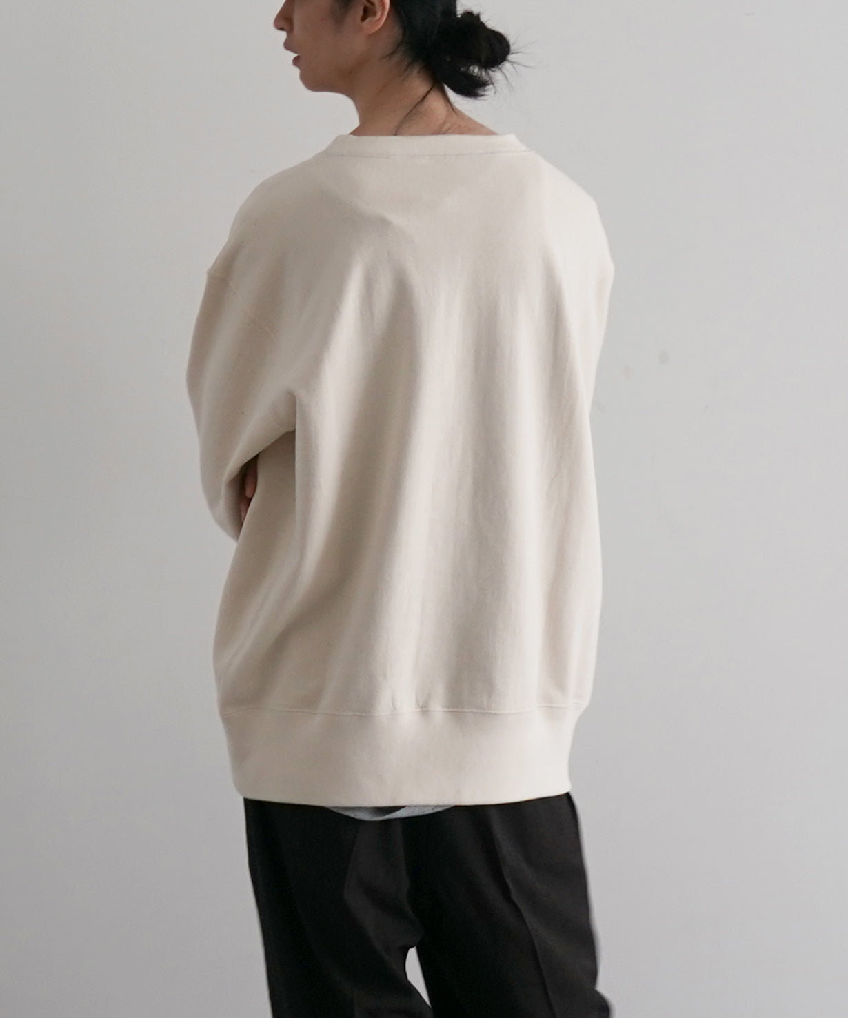 OLD FOLK HOUSE Jewelry sweatshirt "NATURAL"