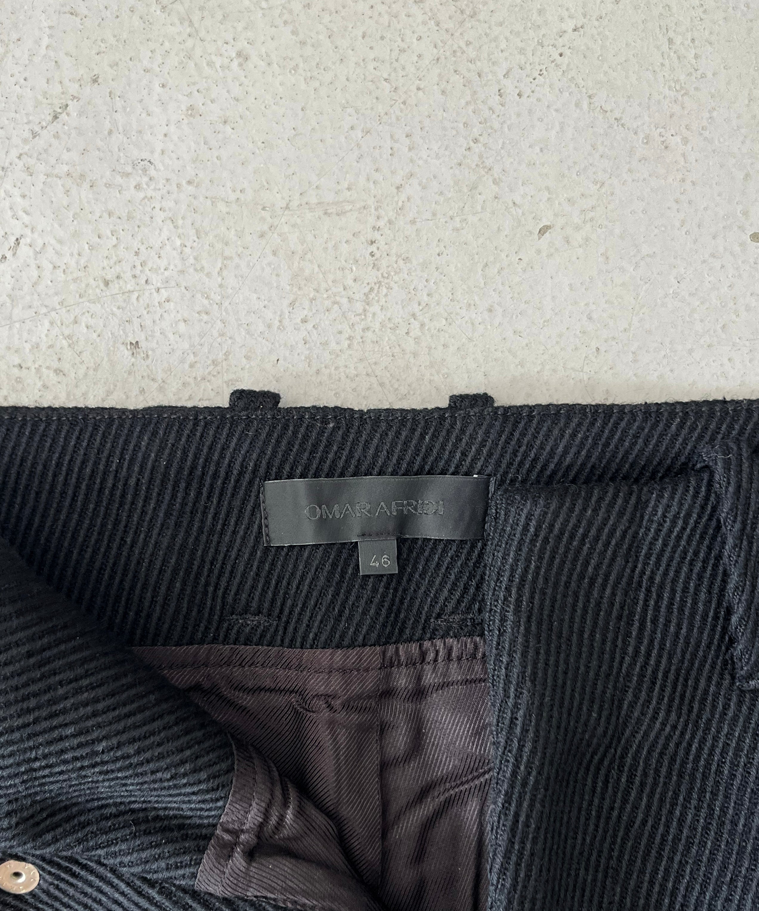 Omar Afridi Pina trouser "BLACK"
