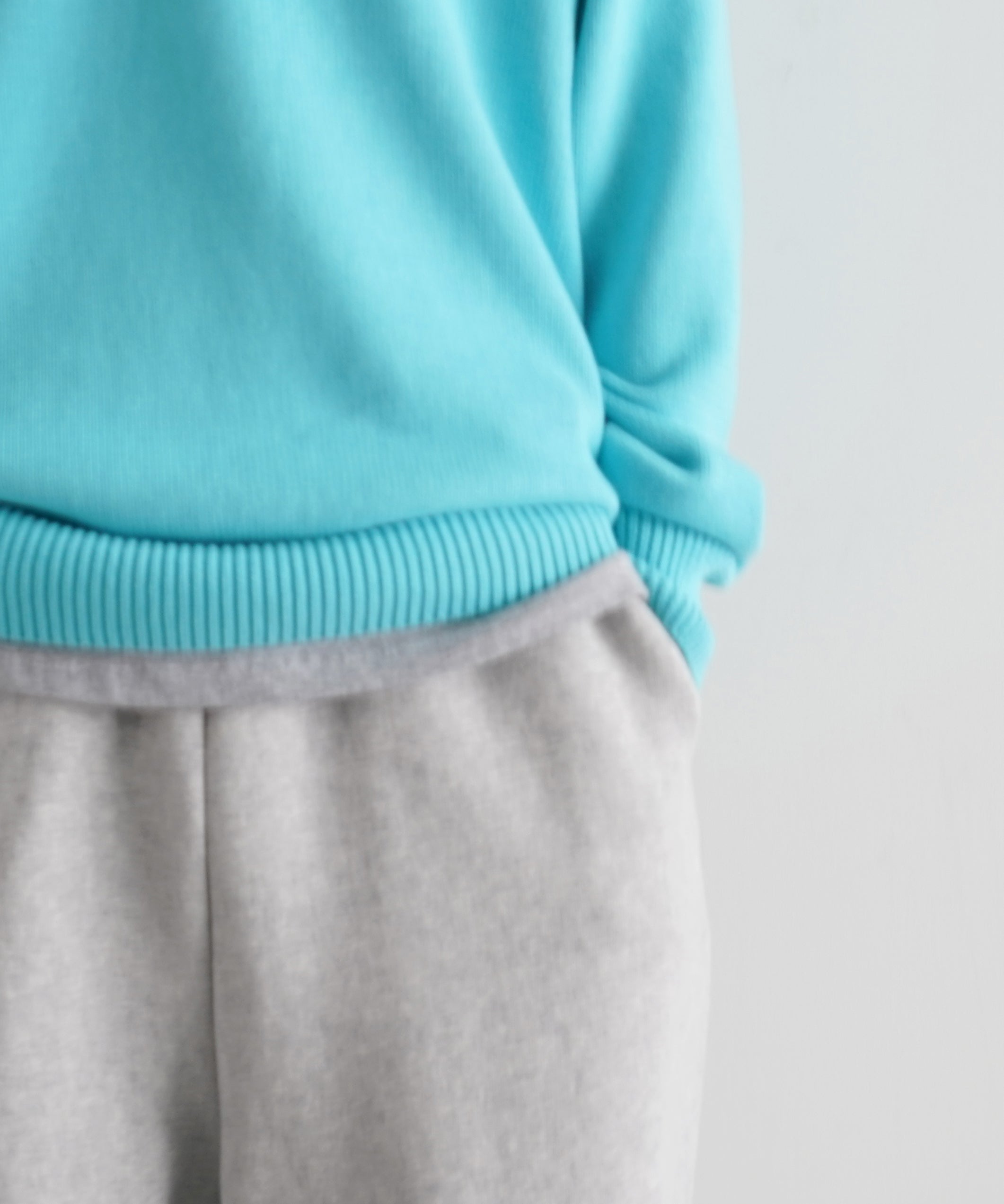 KAIKO Knit polo shirt "S.BLUE"