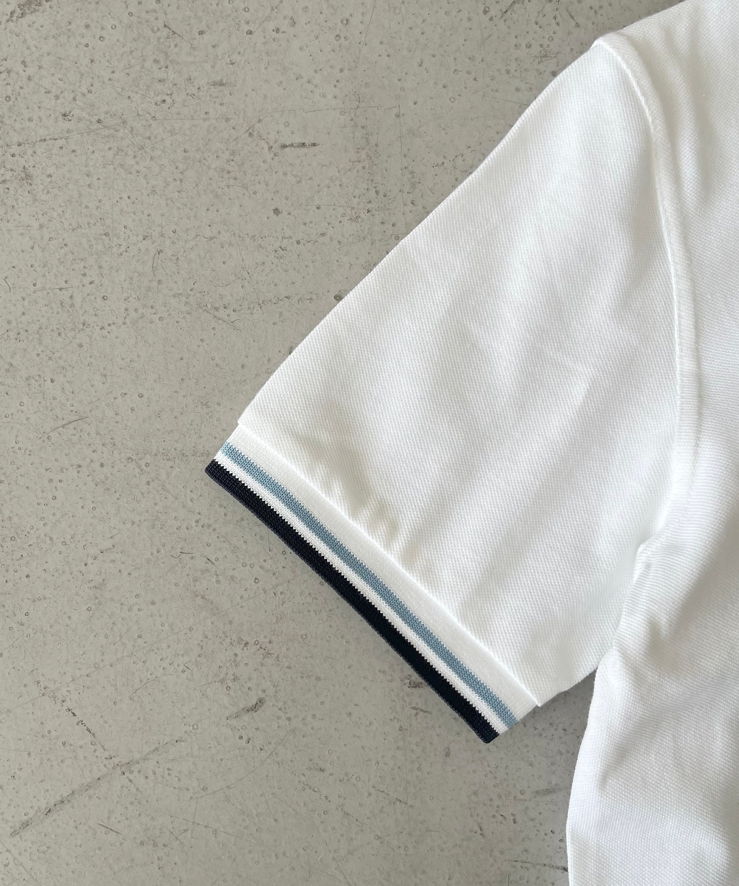 FRED PERRY Twin tipped fred perry shirt "WHITE"