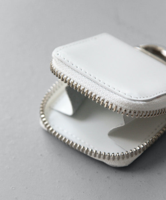 HIDAKA Espresso purse "WHITE"