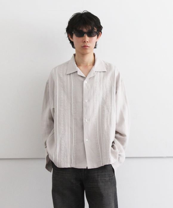 F-LAGSTUF-F【フラグスタフ】stripe l/s shirts 