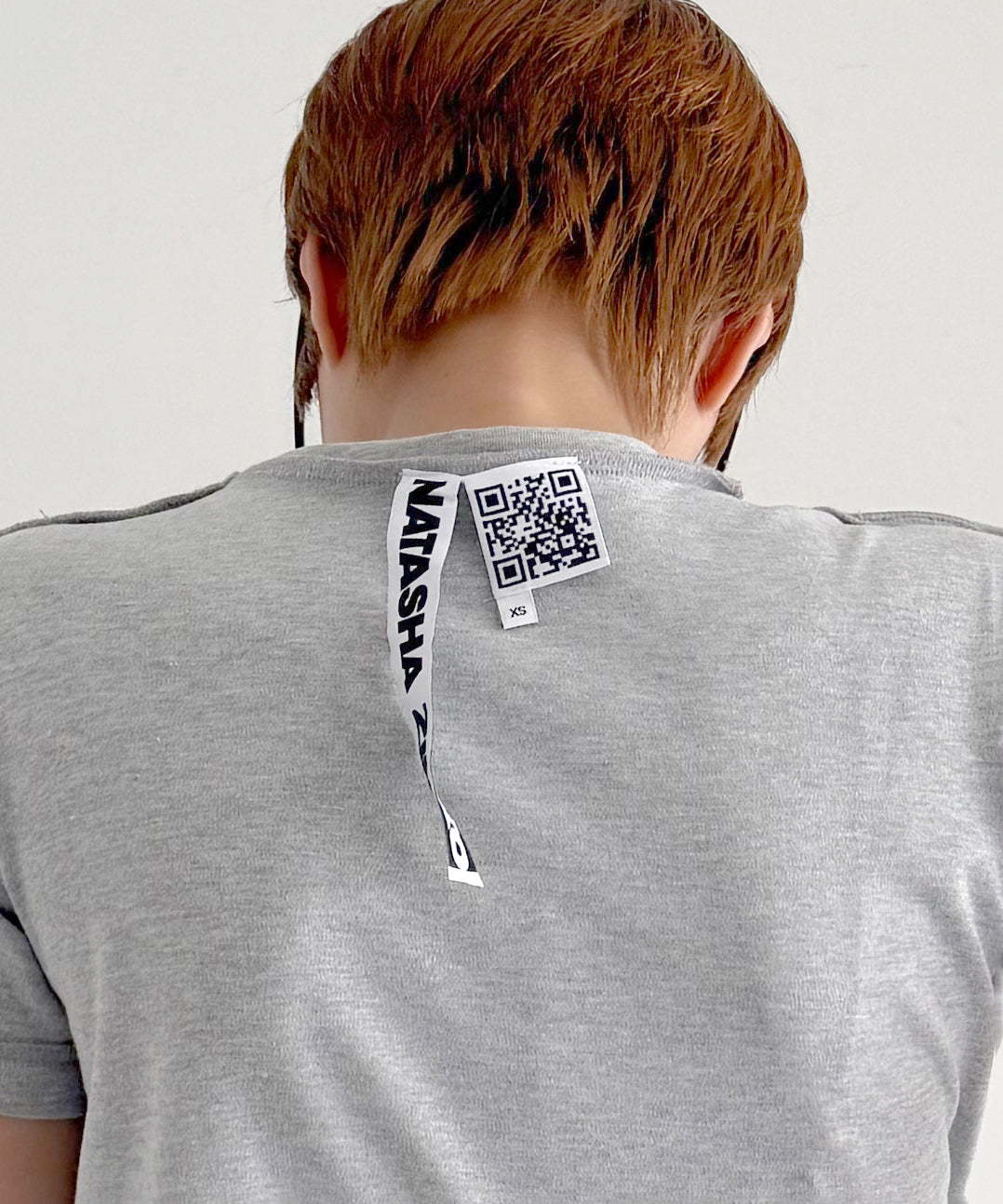 NATASHA ZINKO Double t-shirt "GREY"