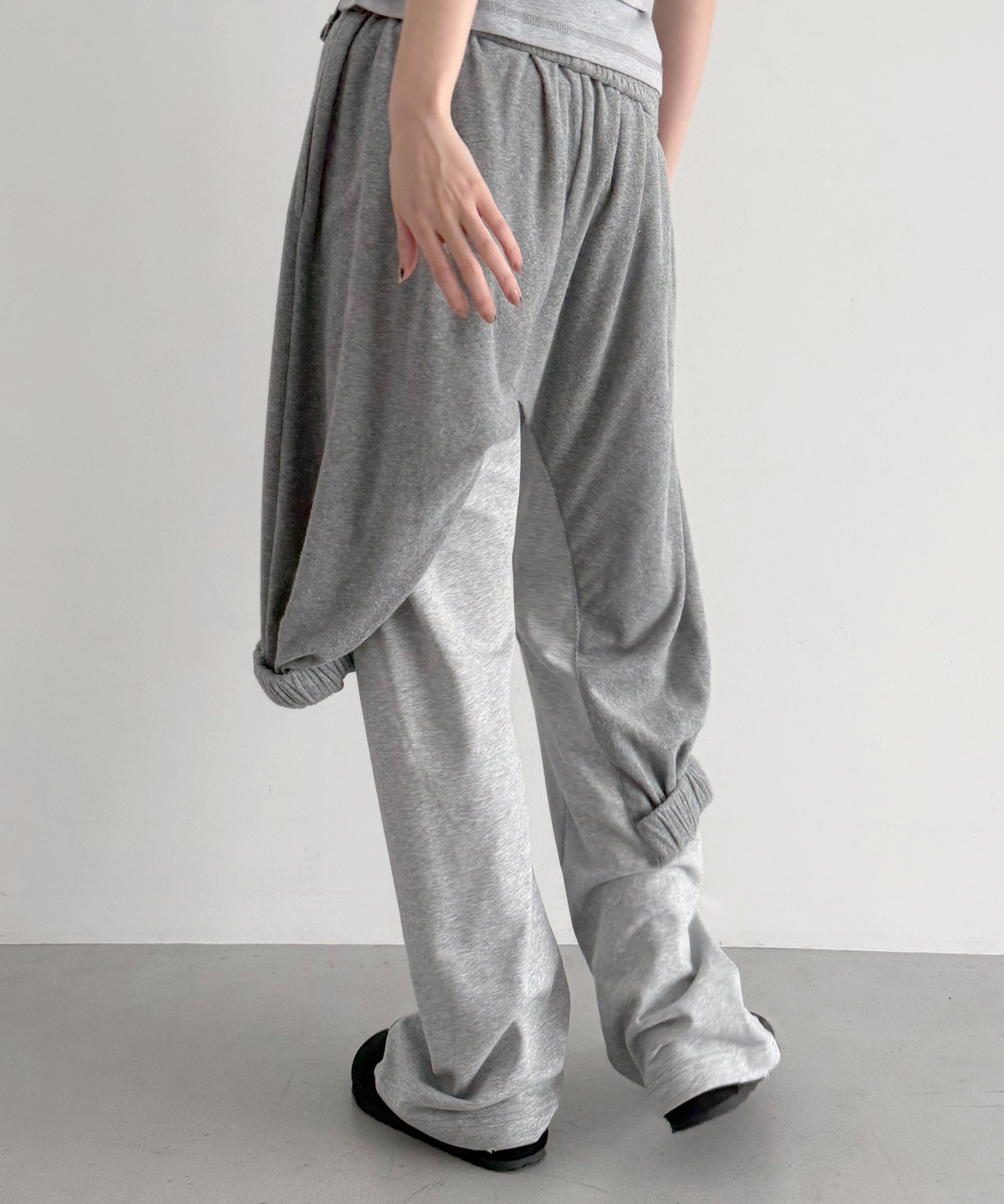 NATASHA ZINKO Aftercare joggers "GREY"