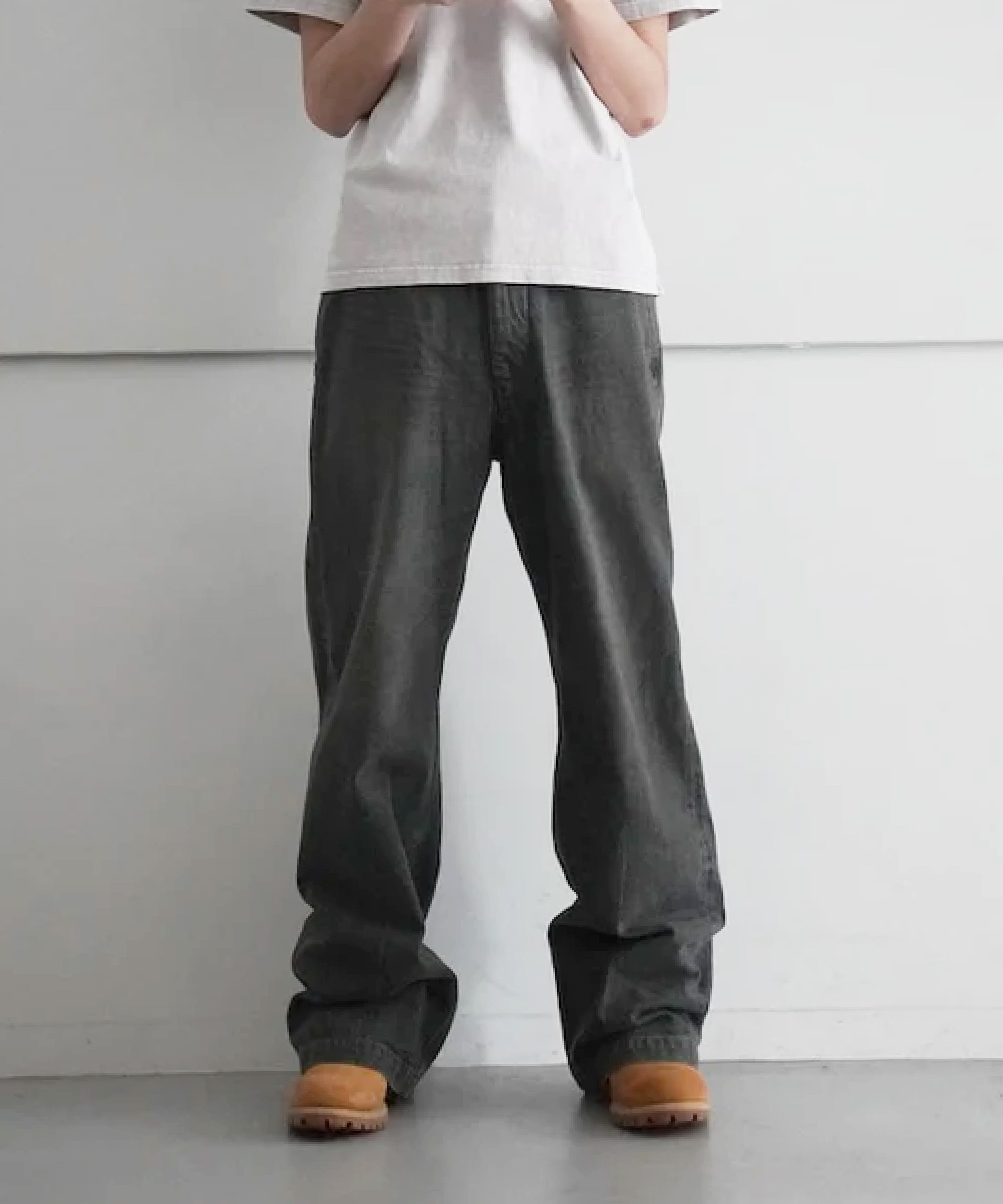 KAIKO The denim loose fit vintage 2 "BLACK"