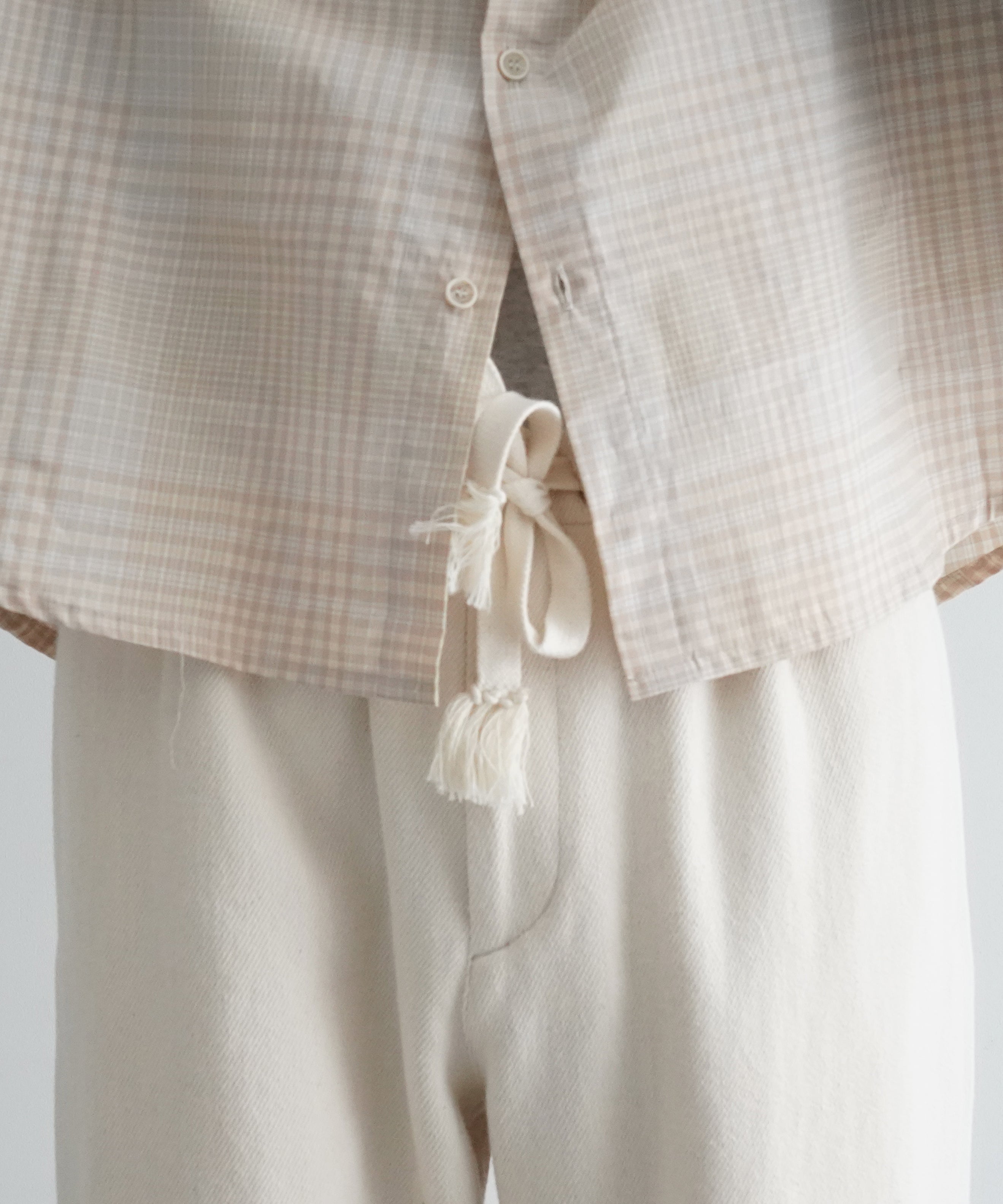 OLD FOLK HOUSE At home denim "IVORY"