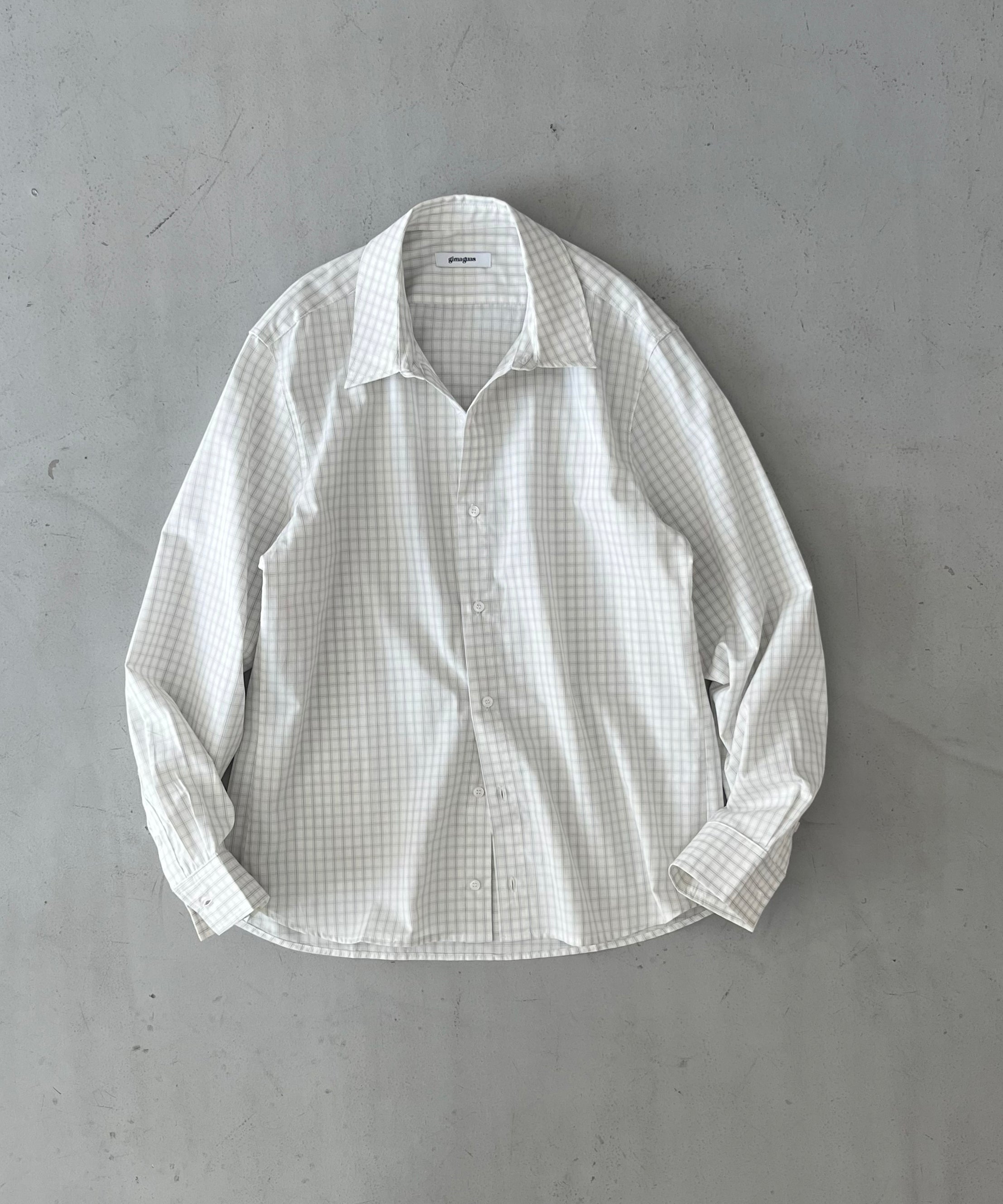 Gimaguas Suli ls shirt women "WHITE-GREY"