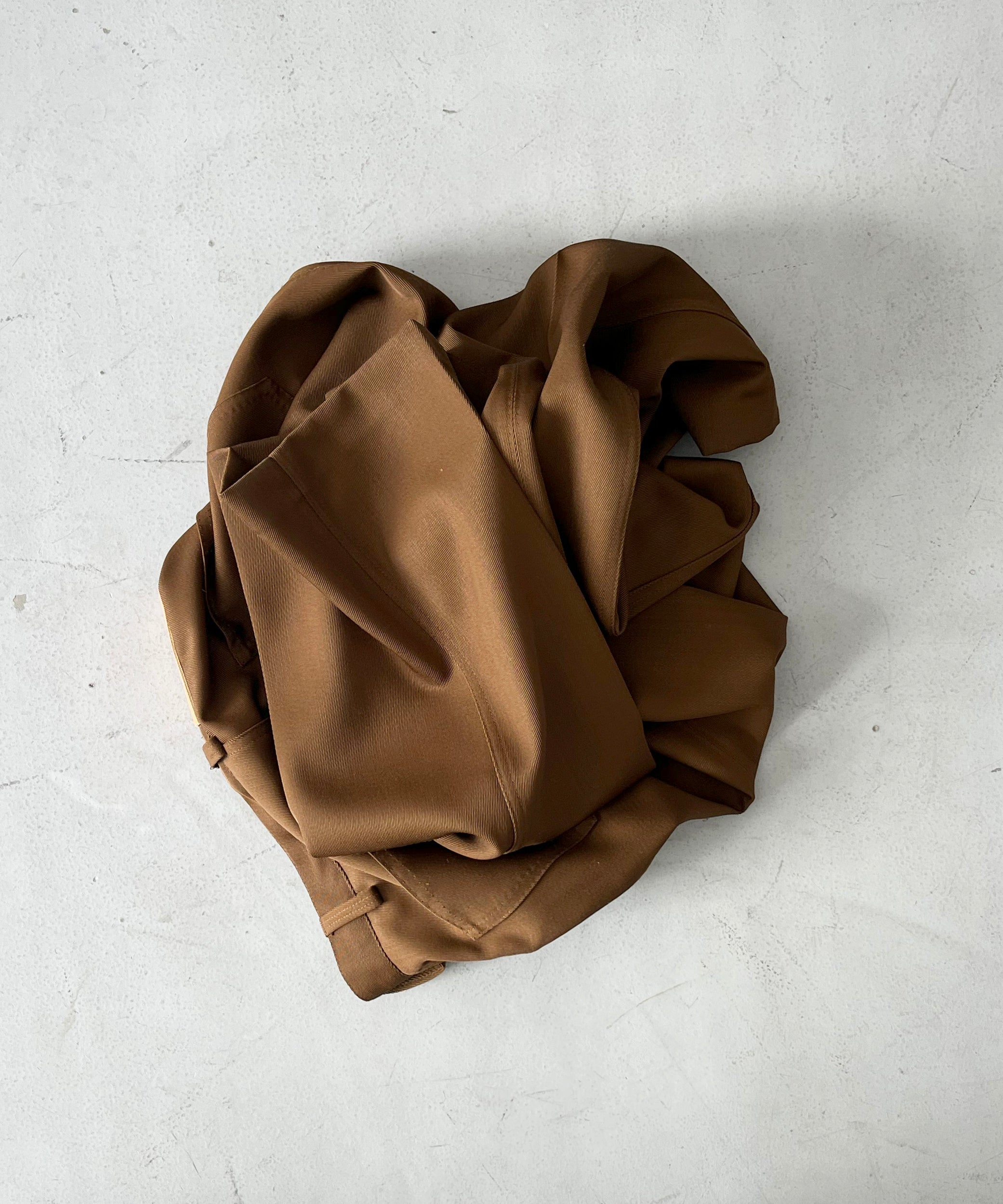 SECOND/LAYER Angel trousers "BROWN"