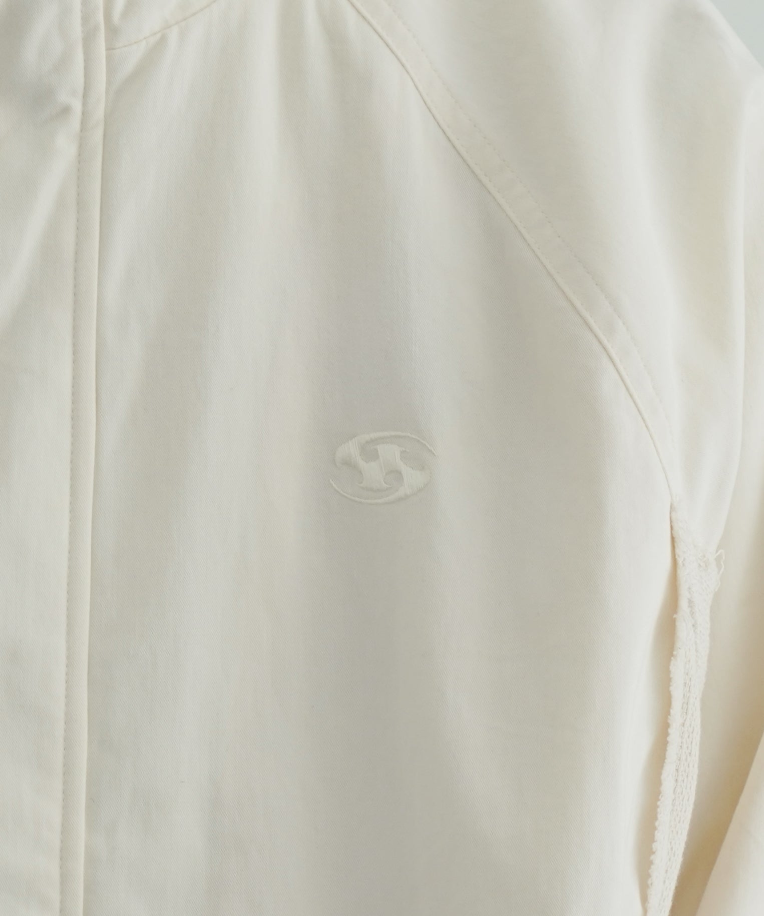 SAN SAN GEAR Affine curve jacket b "IVORY"