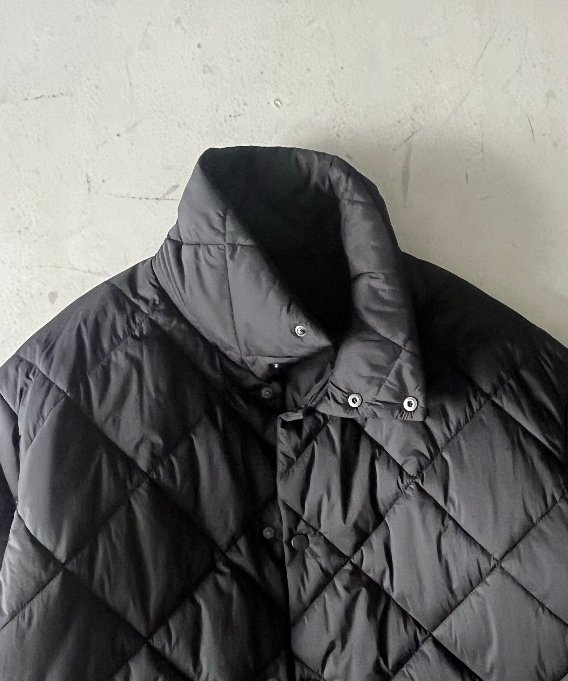 UNUSED US2513 Padded quilted jacket "BLACK"