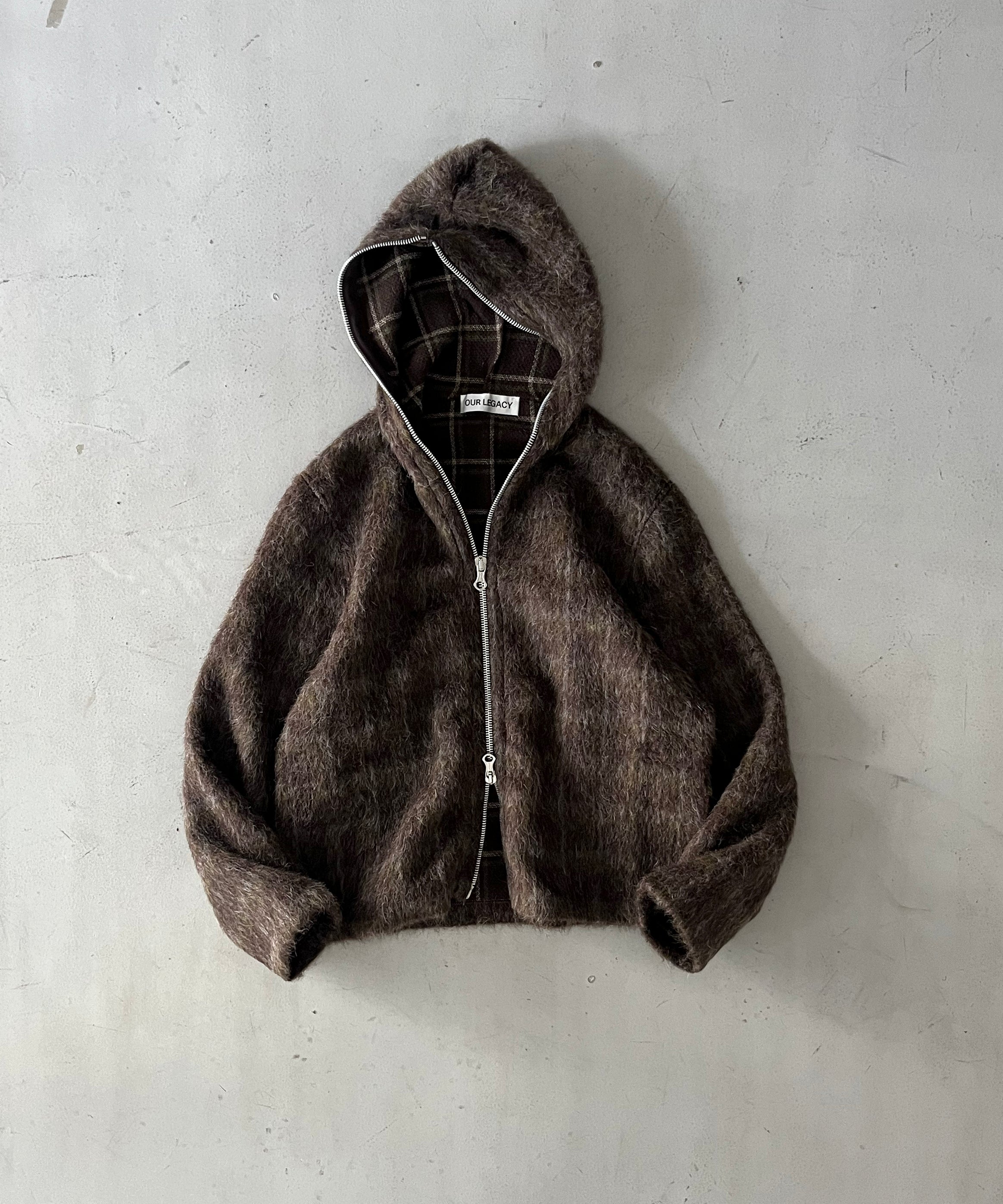 【OUR LEGACY】フルジップパーカー フーディー ウール生地 fit=scale-down,w=1200