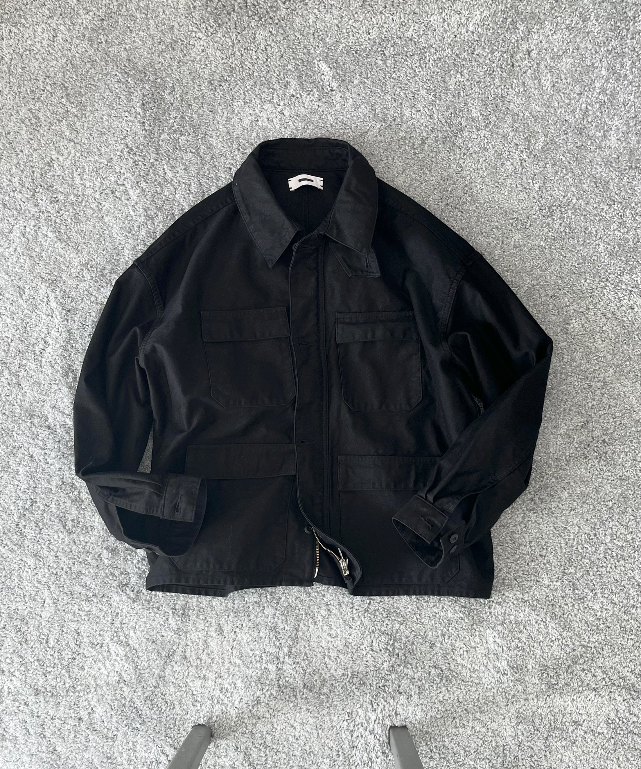 REVERBERATE Fatigue jacket "BLACK"