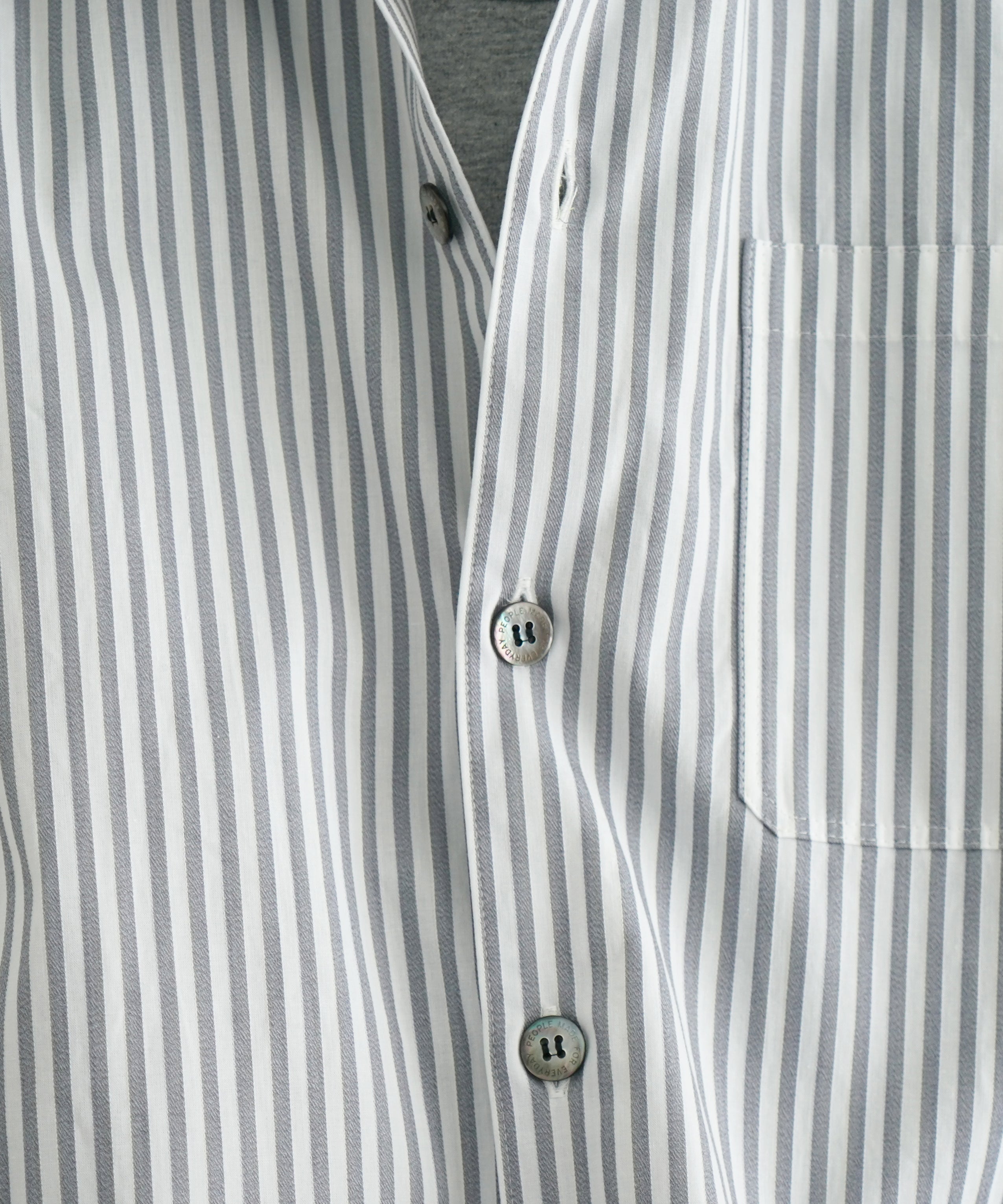 well 10-Buttons shirt "STRIPE"