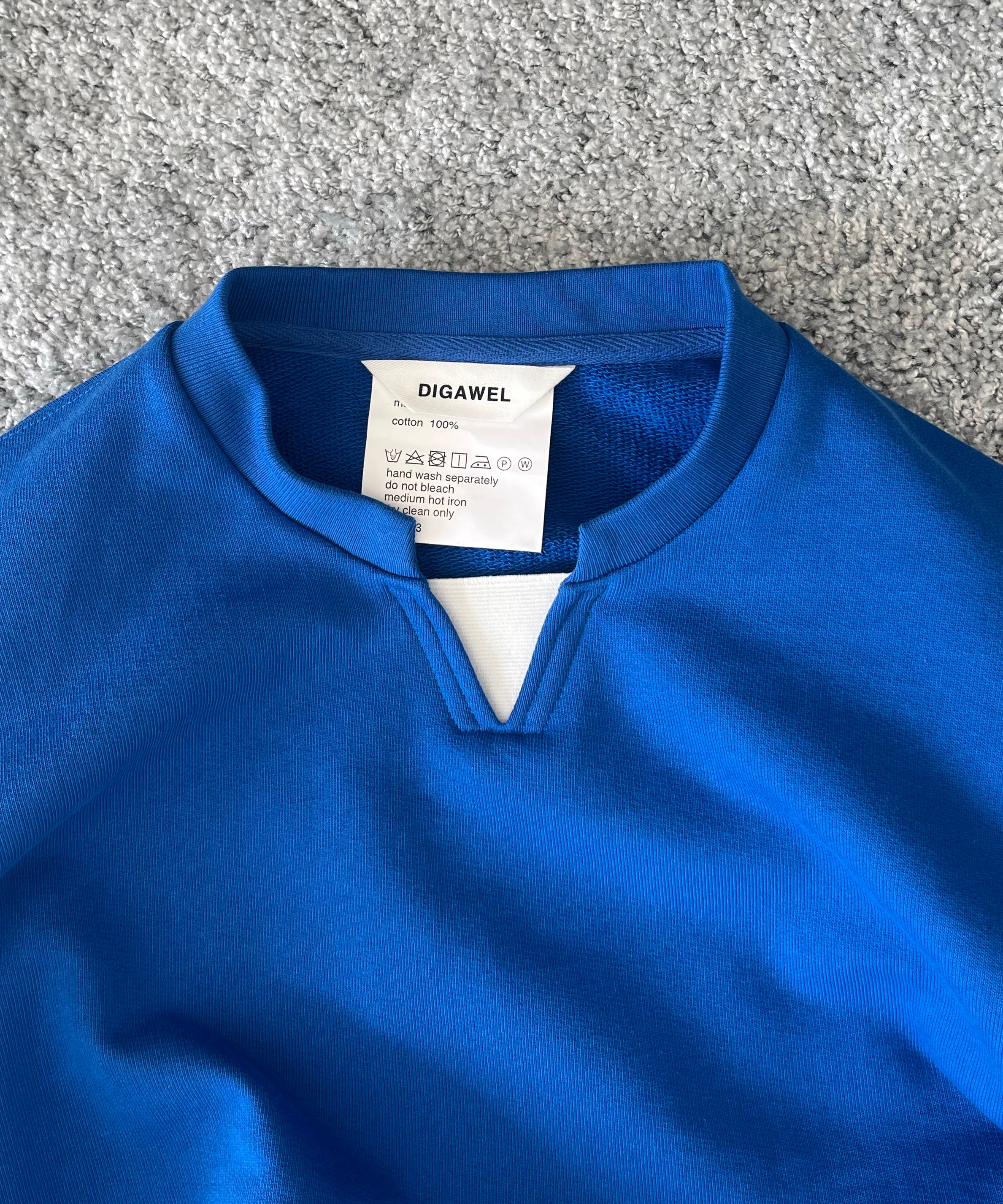 DIGAWEL Sweat-shirt "BLUE"