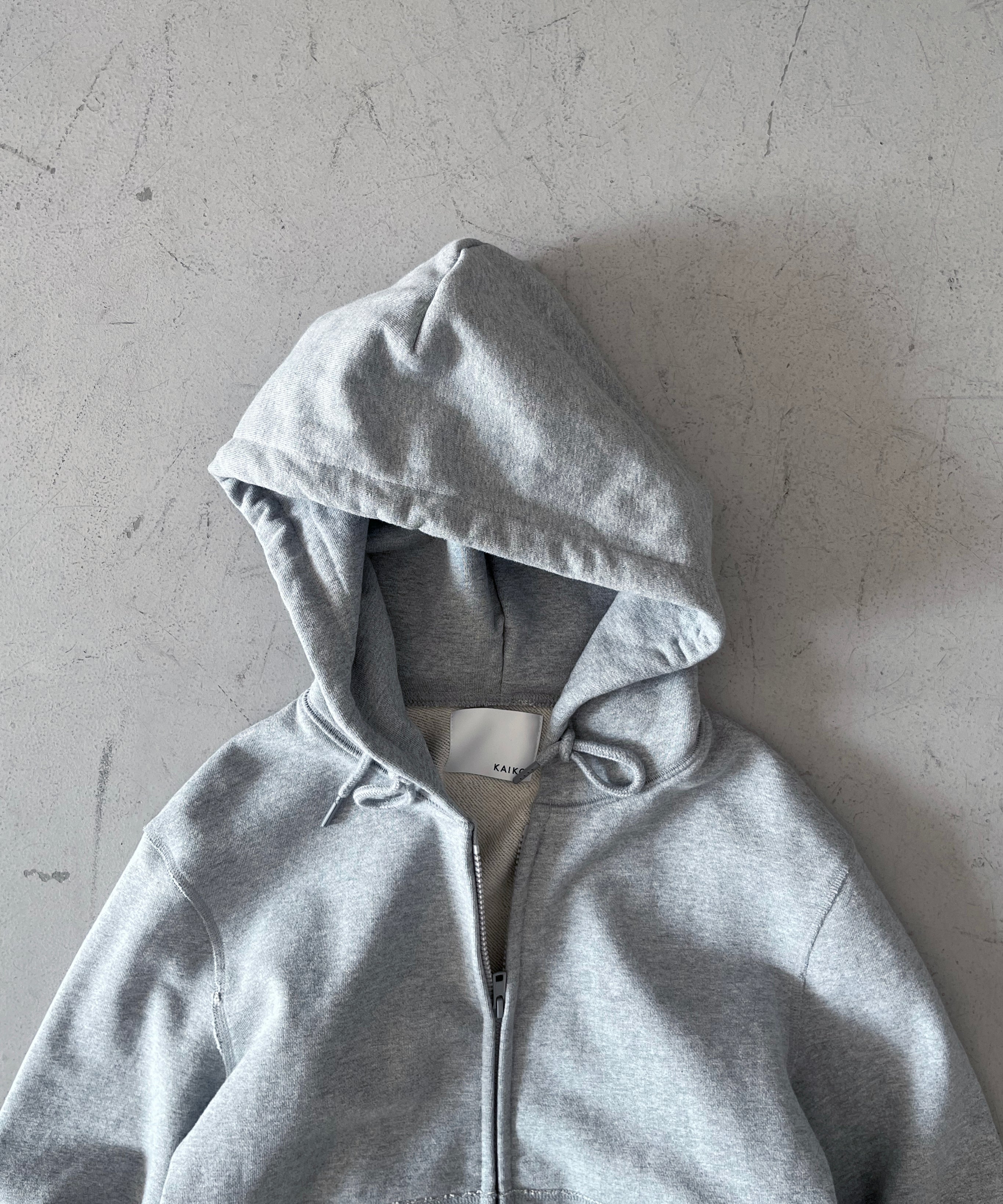 KAIKO Double zip parka "TOP GRAY"