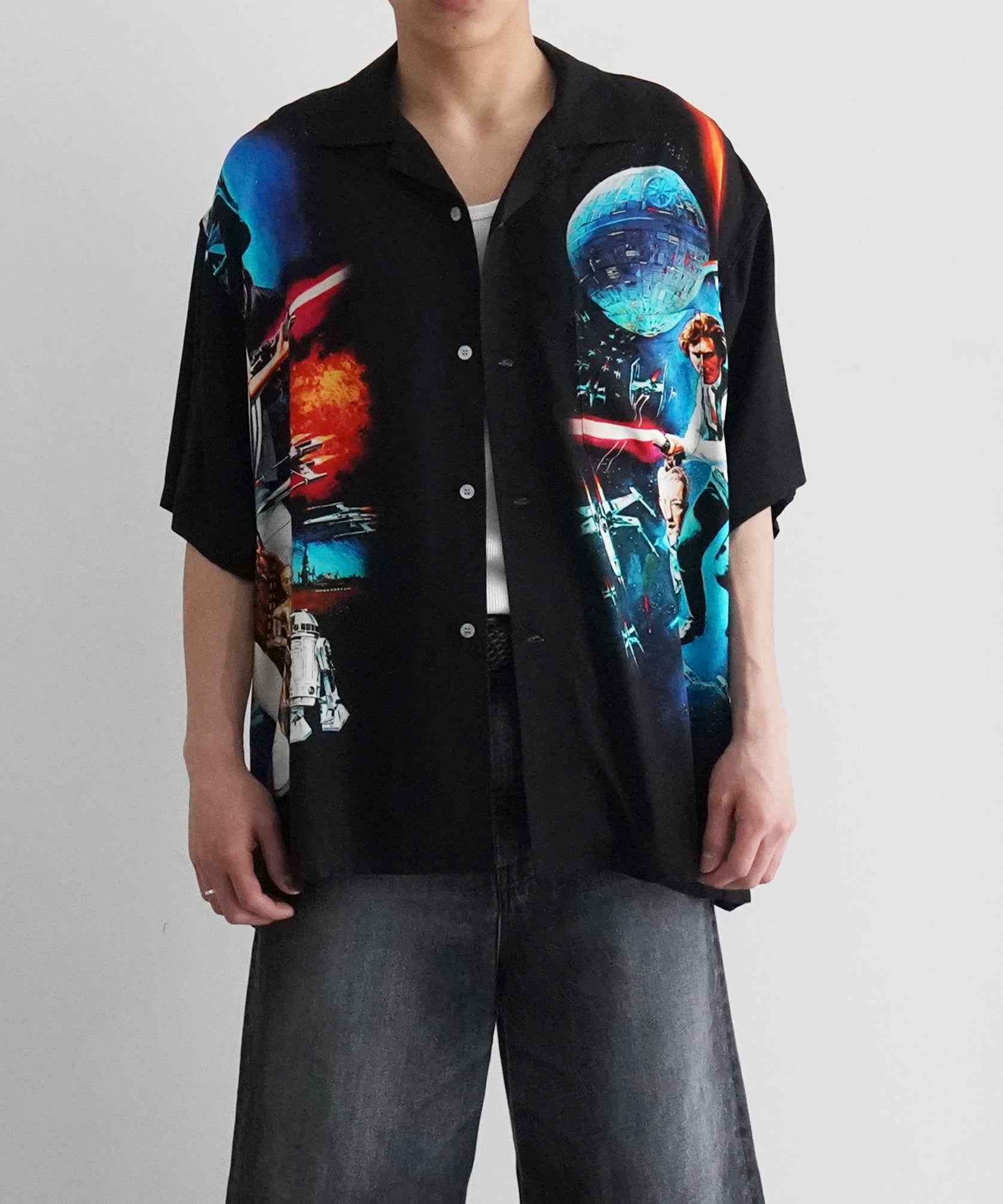 F-LAGSTUF-F "Ep4" s/s shirts "BLACK"