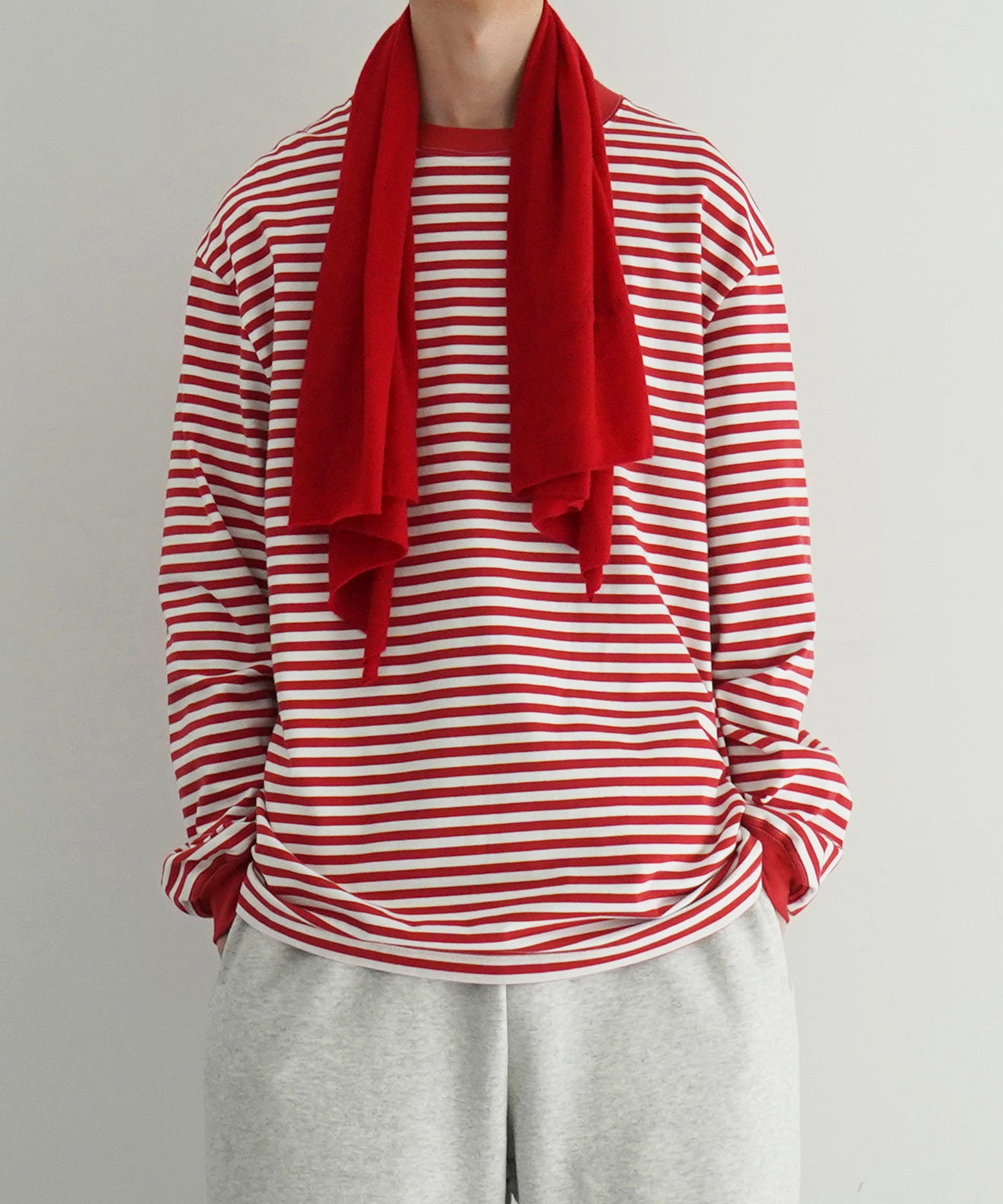 KAIKO Cashmere stole "RED"