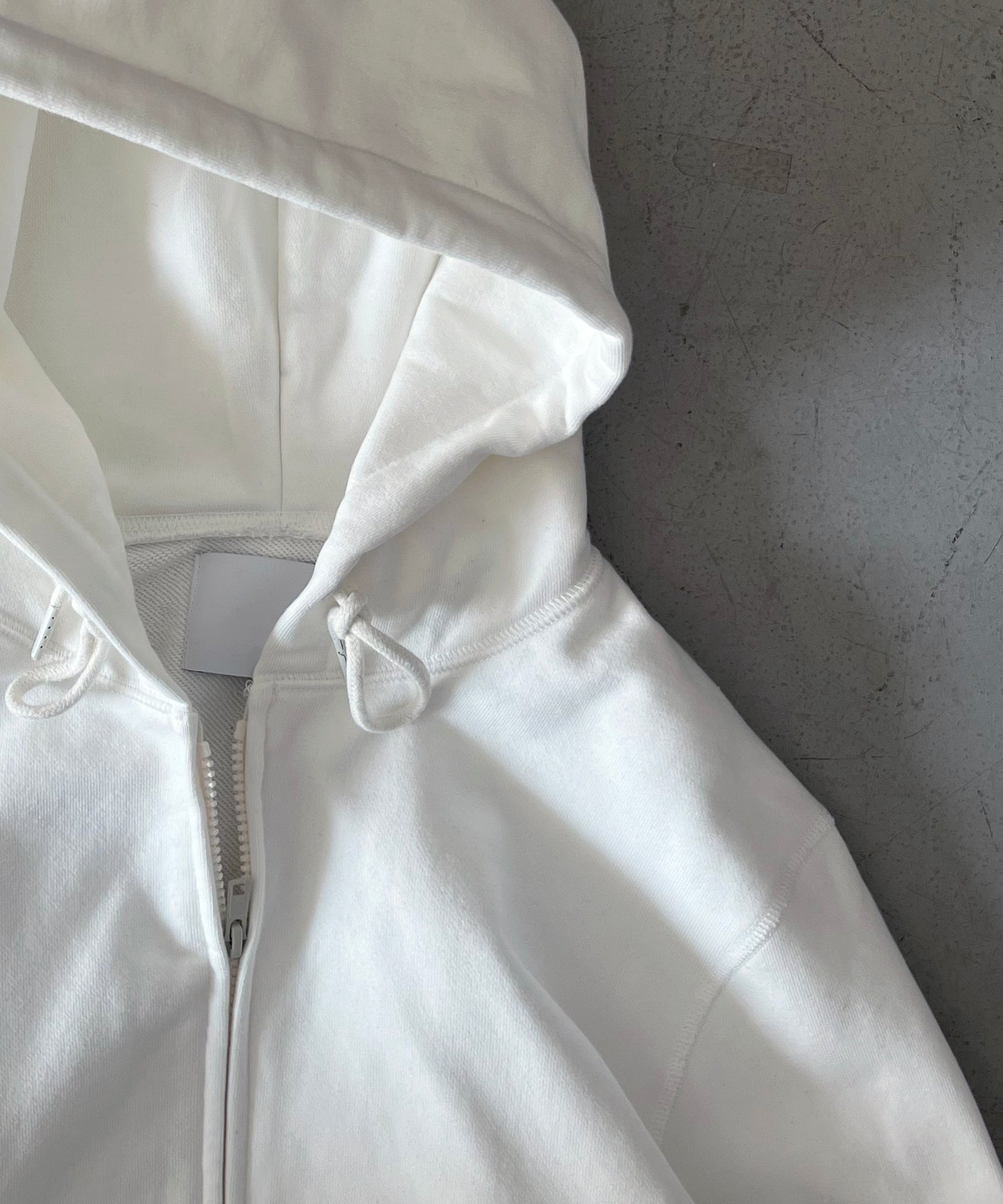 KAIKO Double zip parka "WHITE"