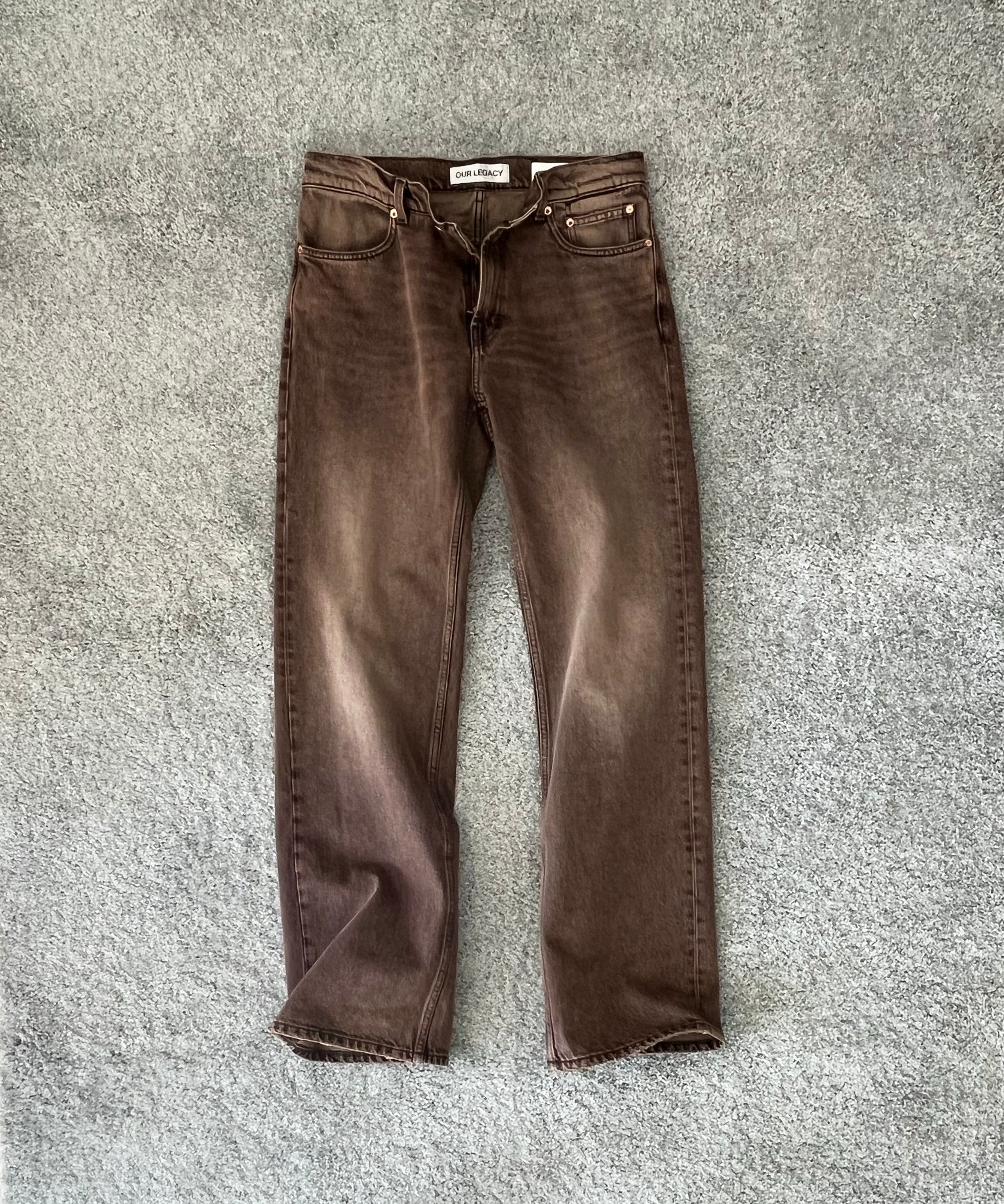 OUR LEGACY Carlson cut "CLAY BREEZE WASH"