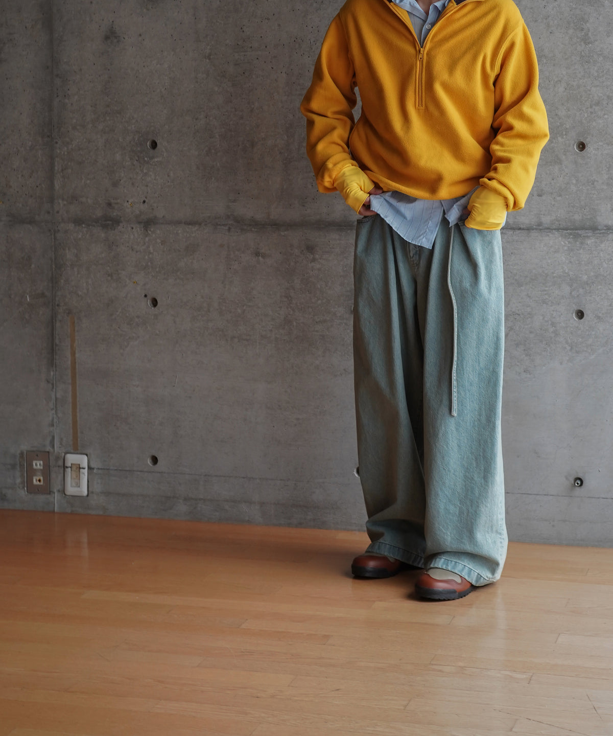 NEONSIGN Wave denim "INDIGO USED"