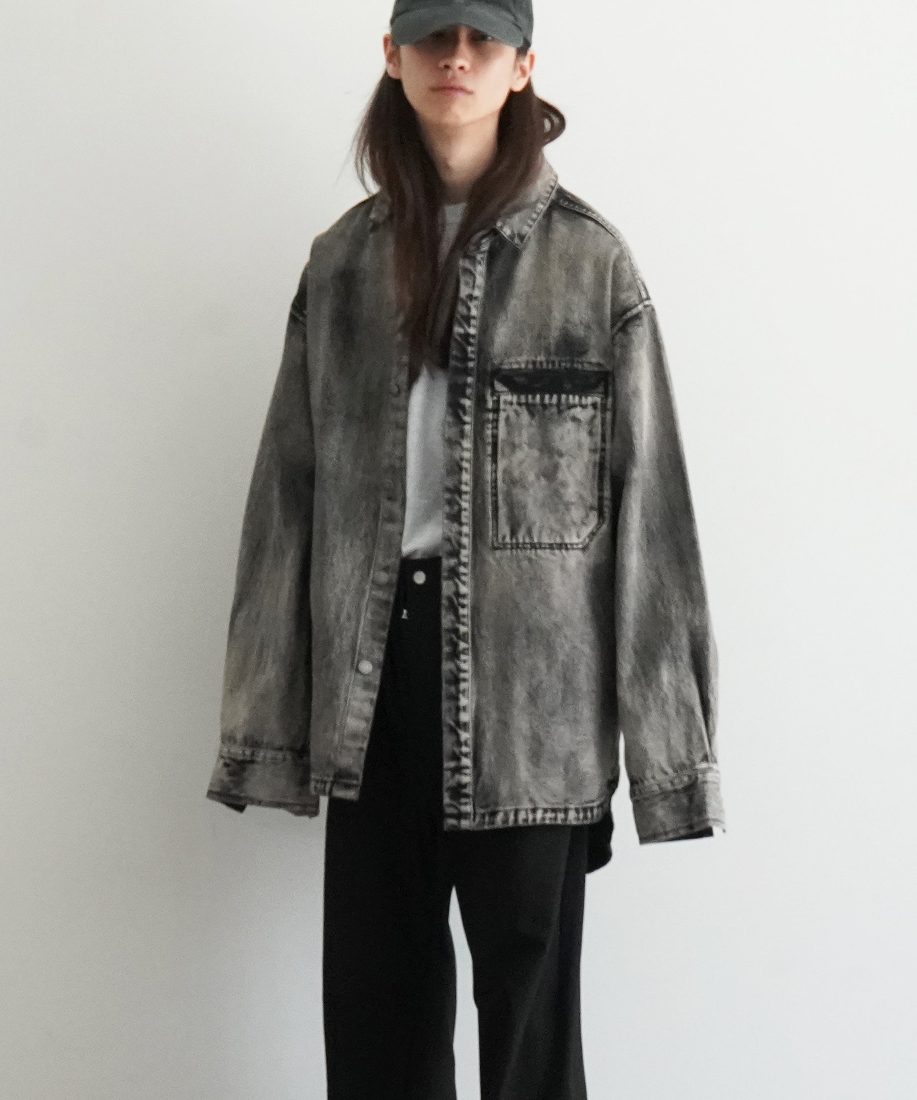 ENTIRE STUDIOS Herculean shirt "CHARGRILL"