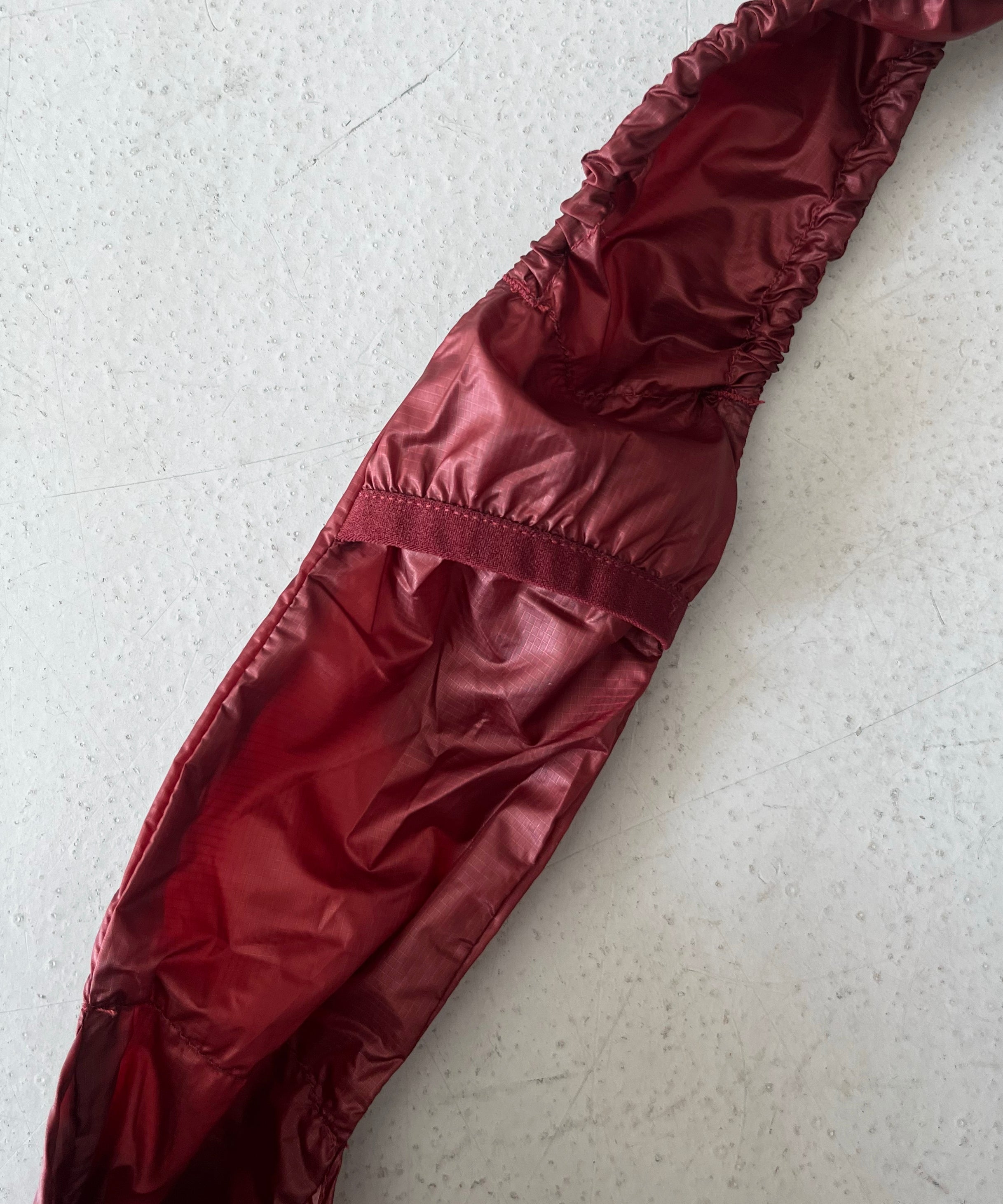 ROA Laki packable knot bag "DARK RED"