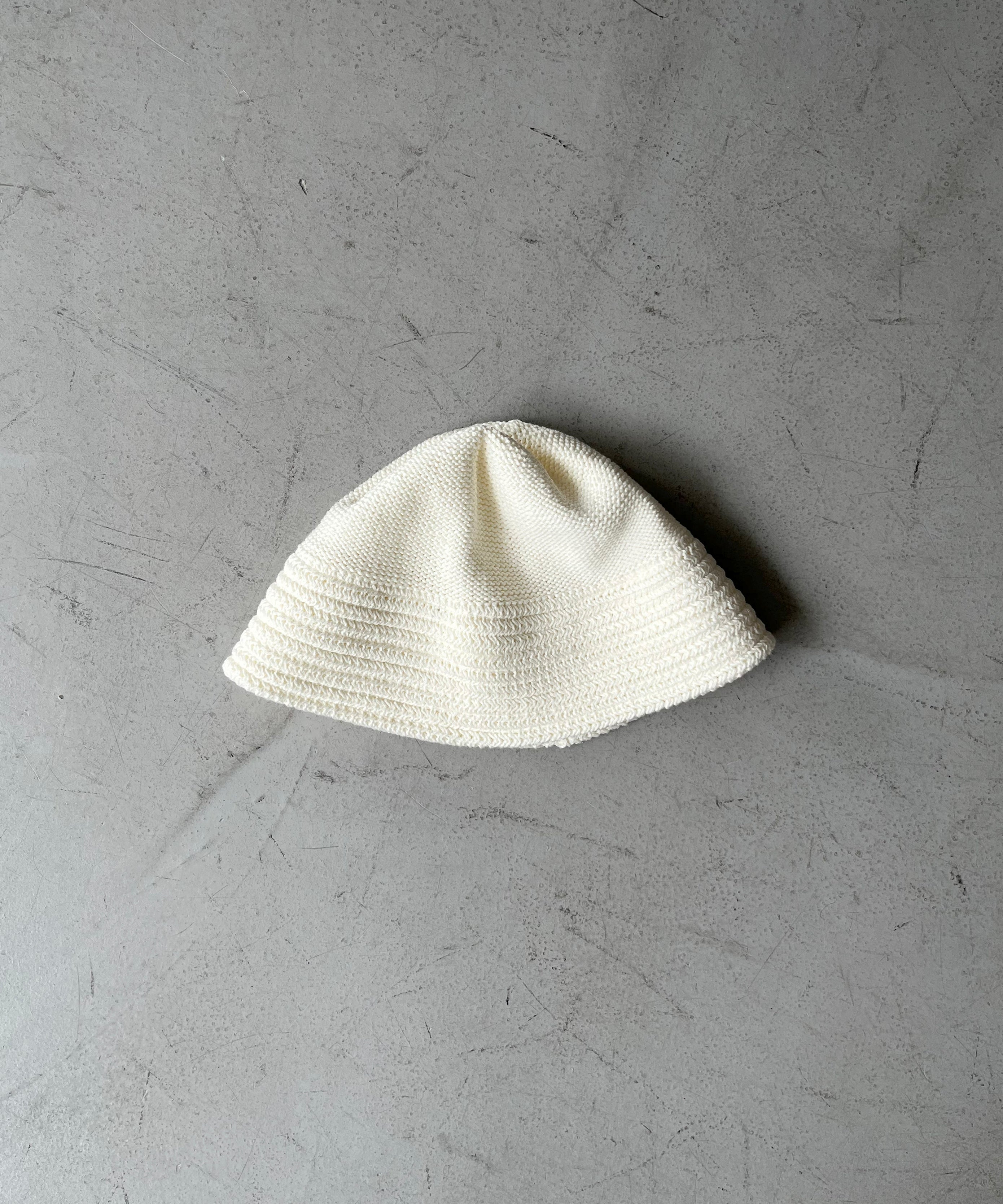 凹凸(bocodeco) P/c knit sailor hat "NAVY"