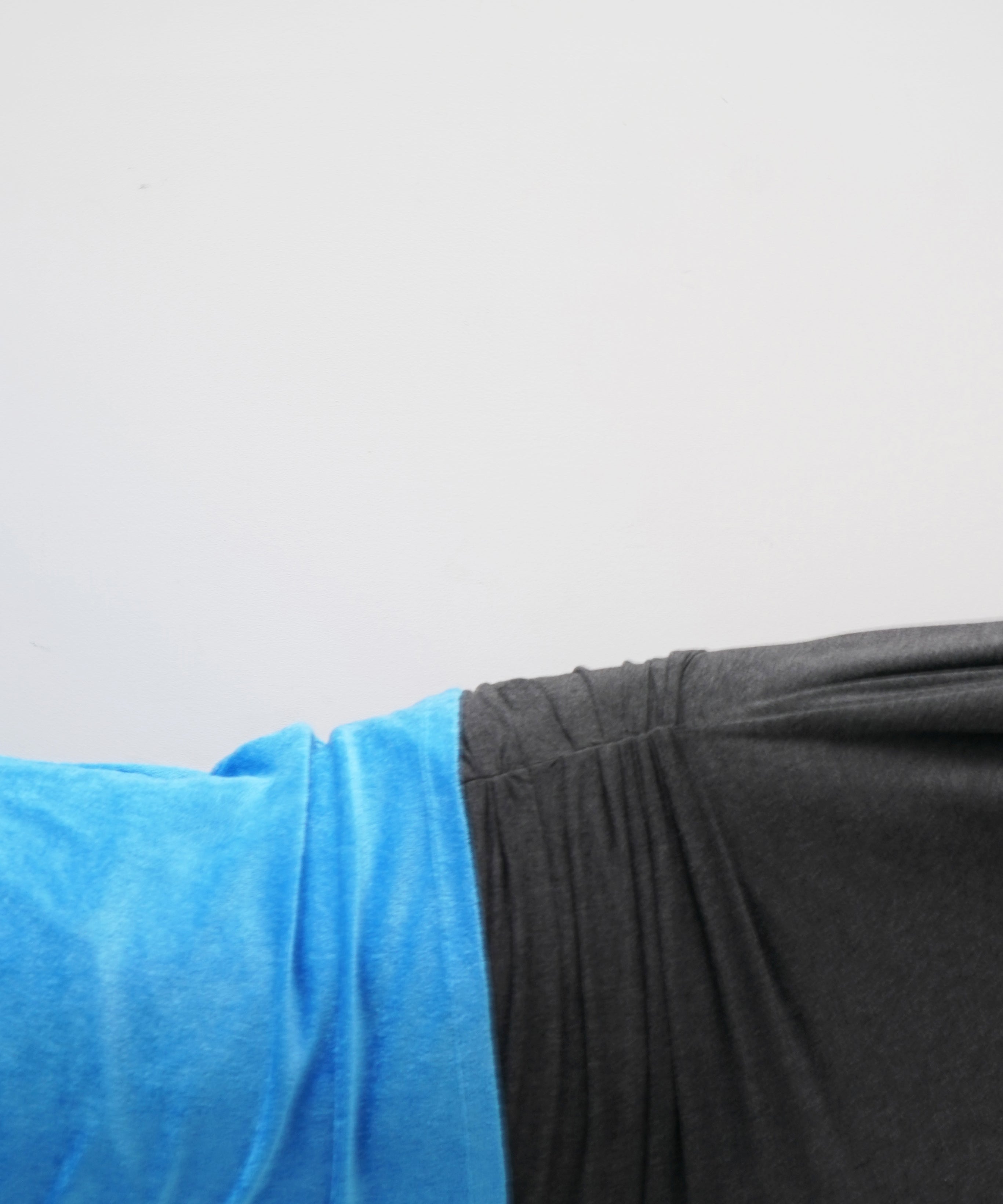 Baserange Omo long sleeve tee "ZINN BLUE"