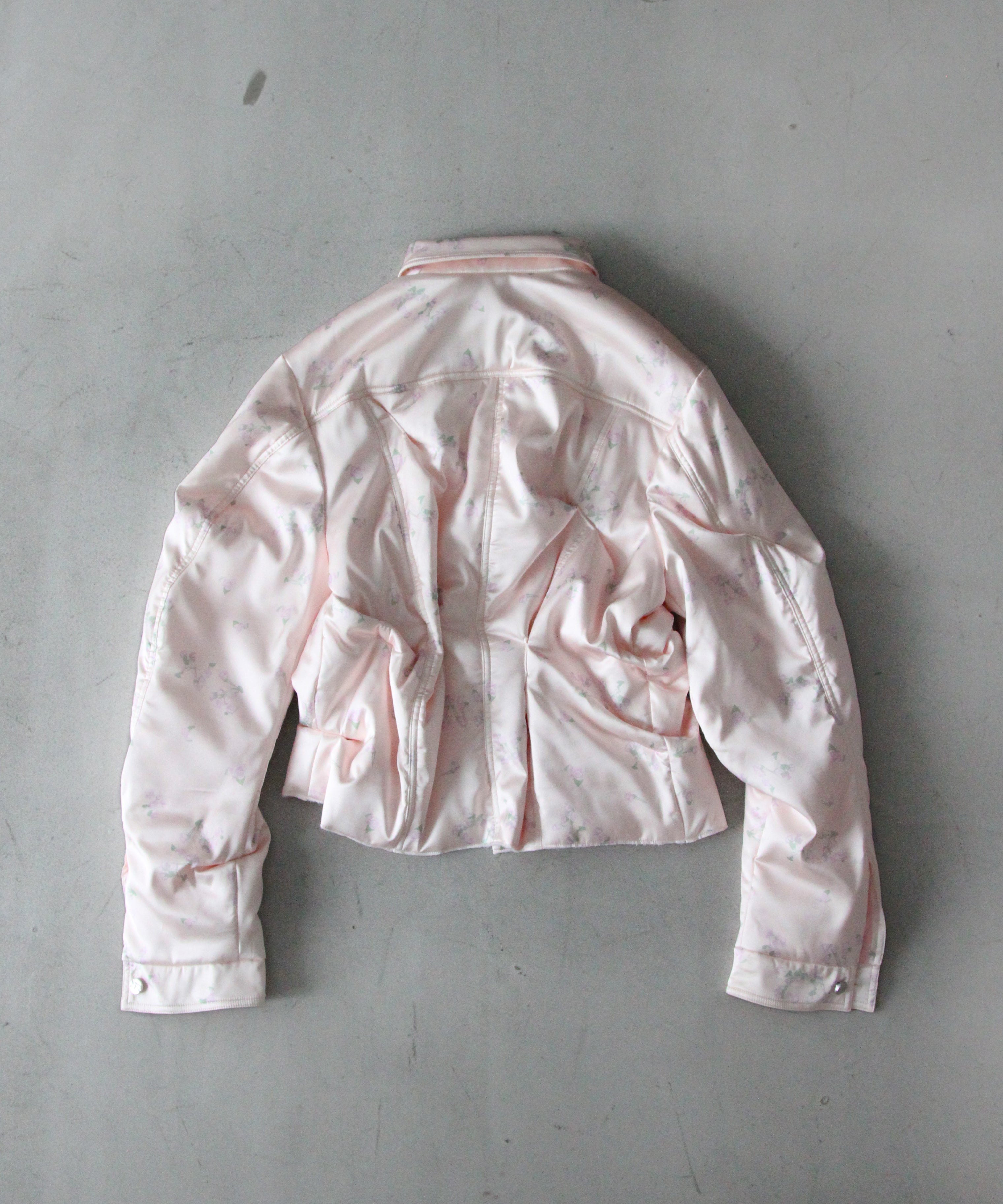 NATASHA ZINKO Botched shirtjacket "PINK"