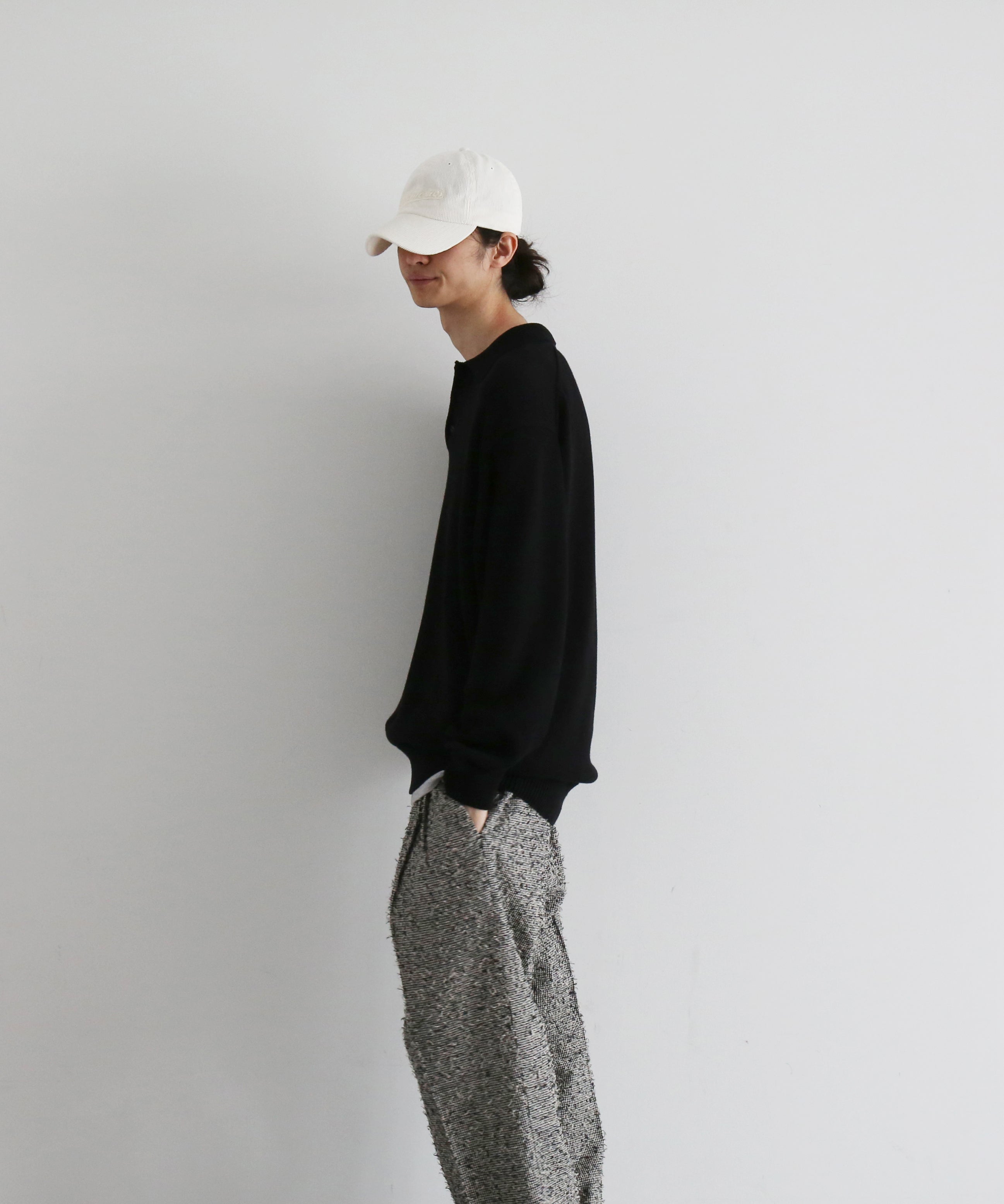 KAIKO Knit polo shirt 2.0 "BLACK"