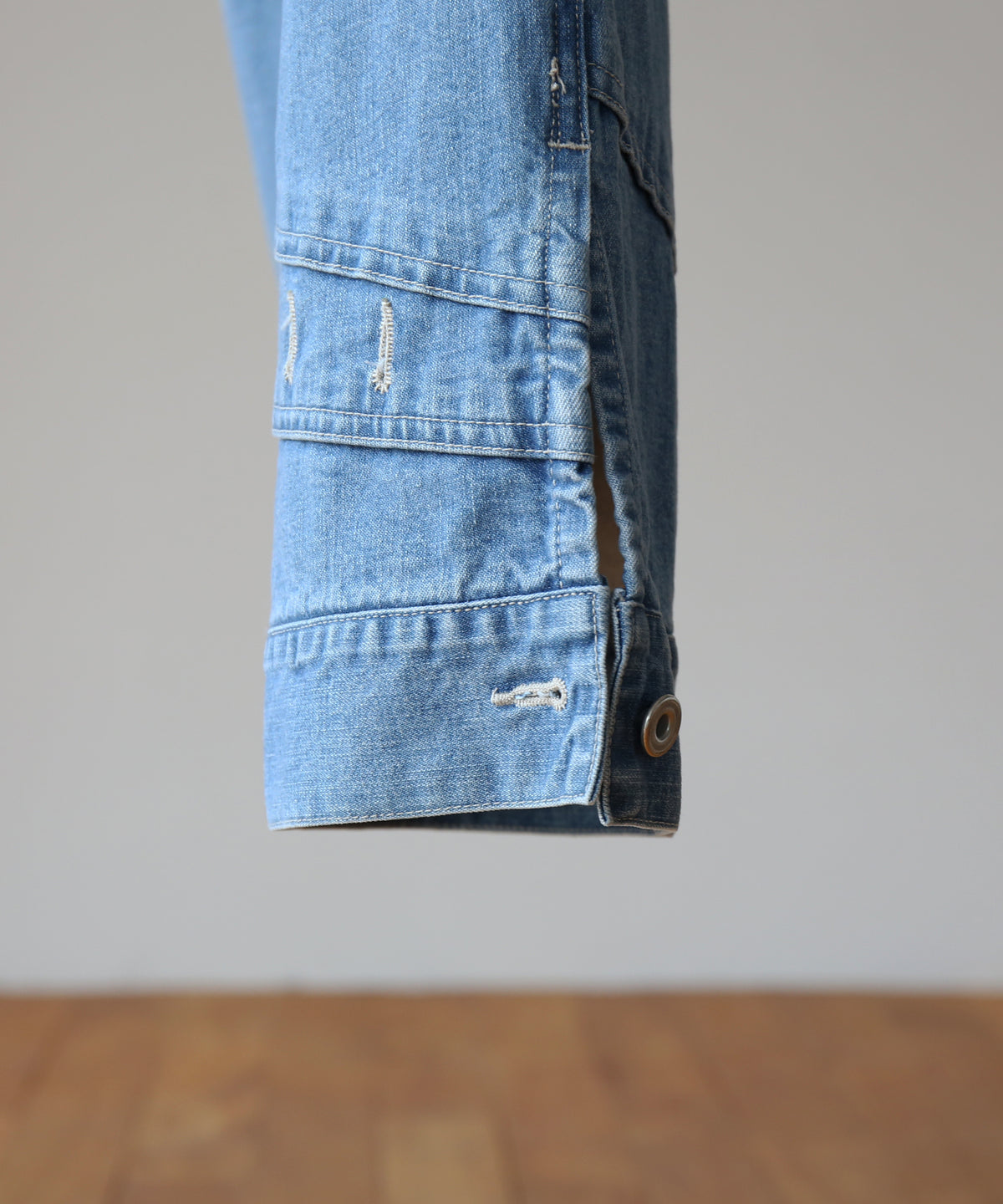 WHOWHAT Puzzle denim pants〈new type〉 "INDIGO FADE"