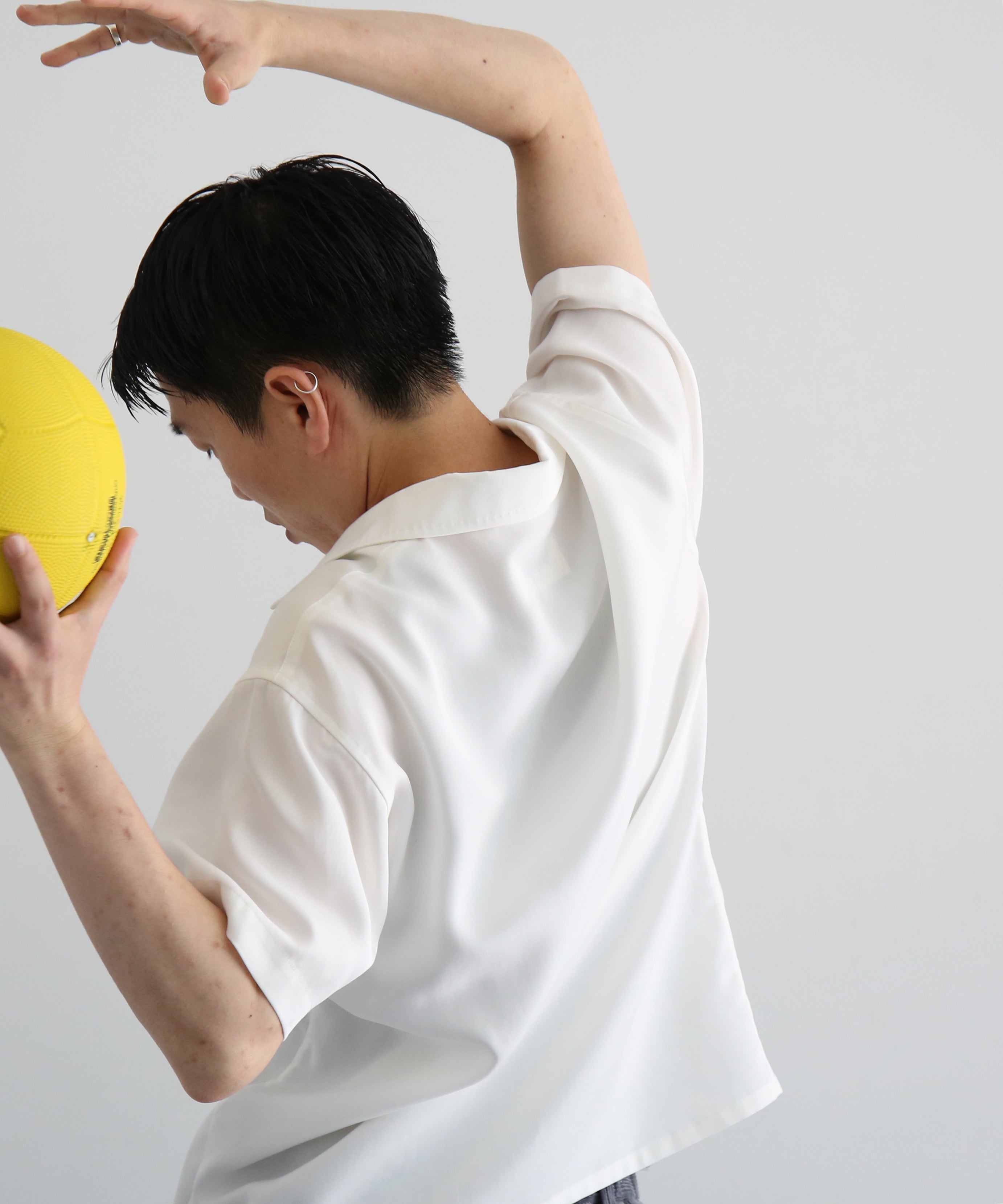 SECOND/LAYER Avenue shirt “WHITE”