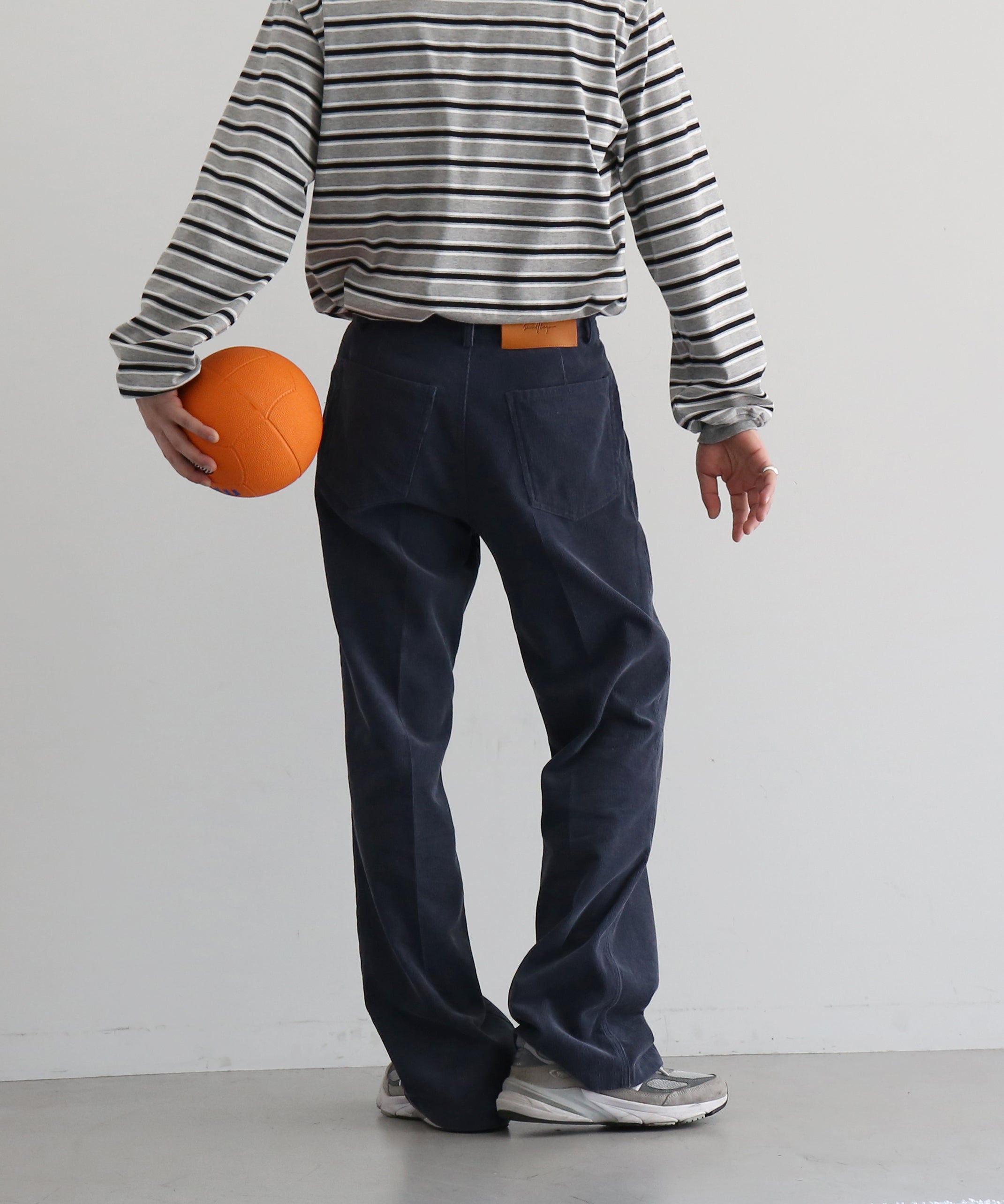 SECOND/LAYER El valluco trouser "VINTAGE NAVY"